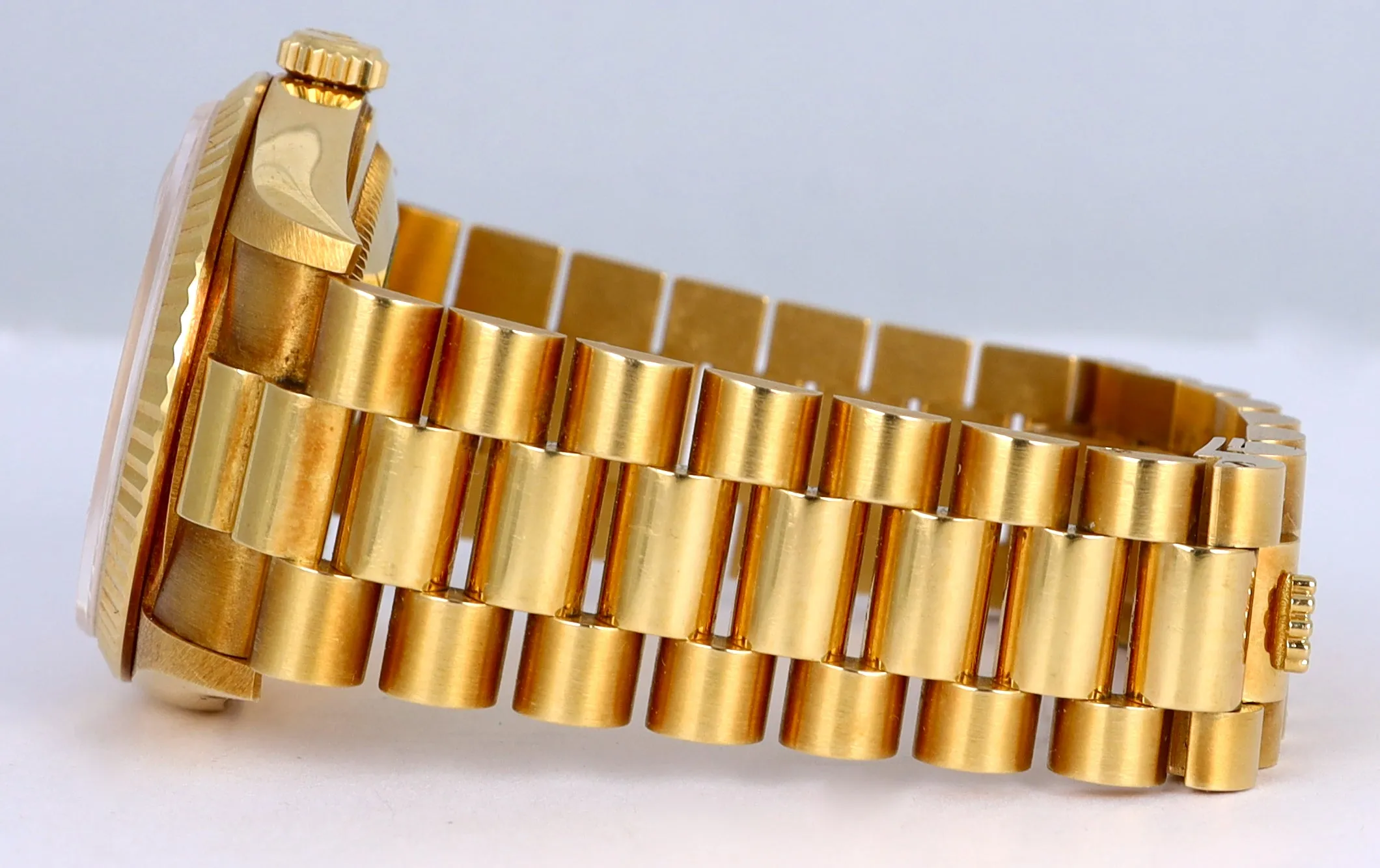 1994 MINT PATINA Rolex Day-Date President 18238 36mm Double Quickset 18K Gold