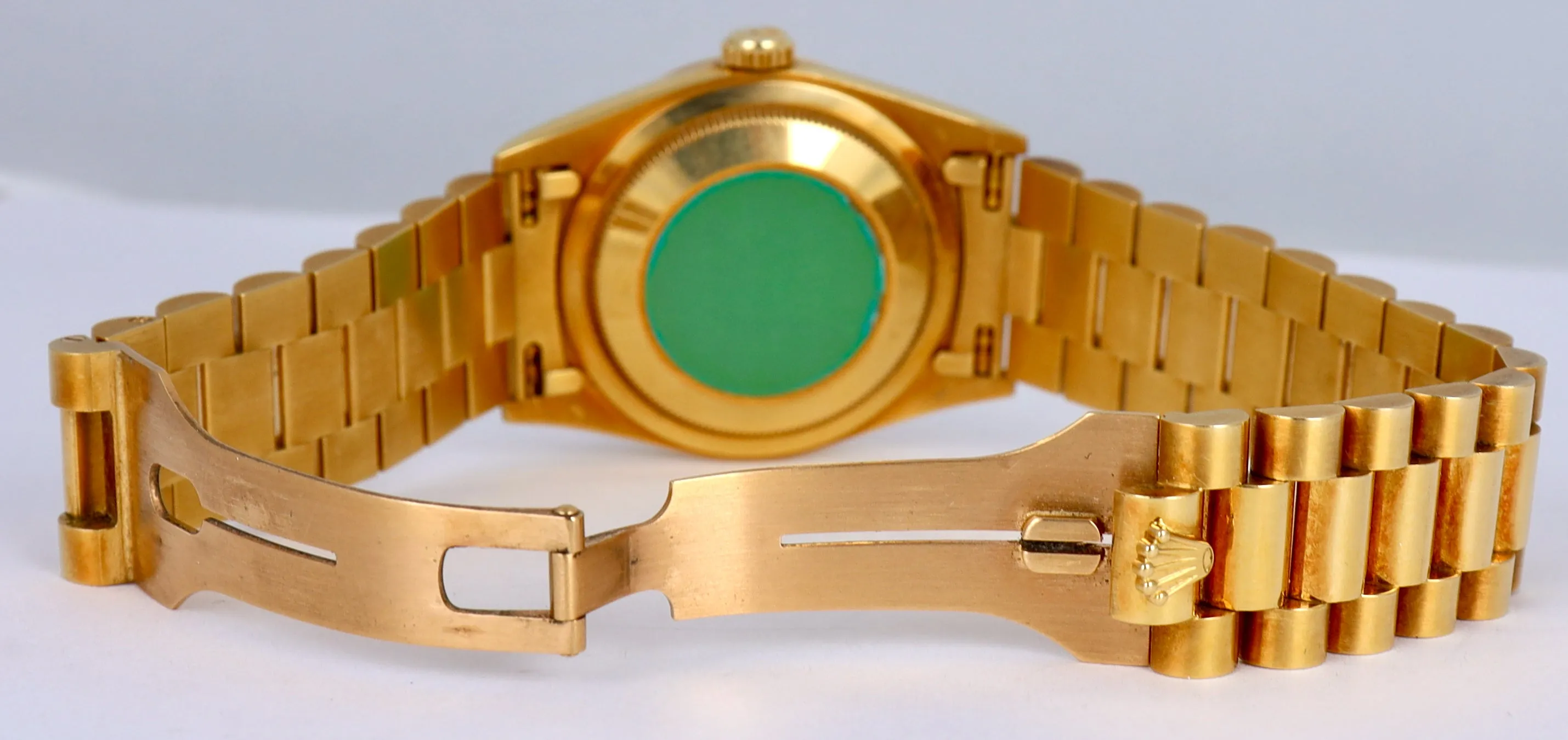 1994 MINT PATINA Rolex Day-Date President 18238 36mm Double Quickset 18K Gold