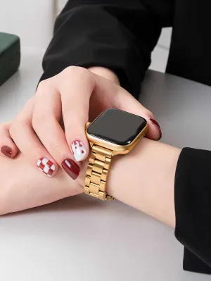1pc Metal Watchband - Gold