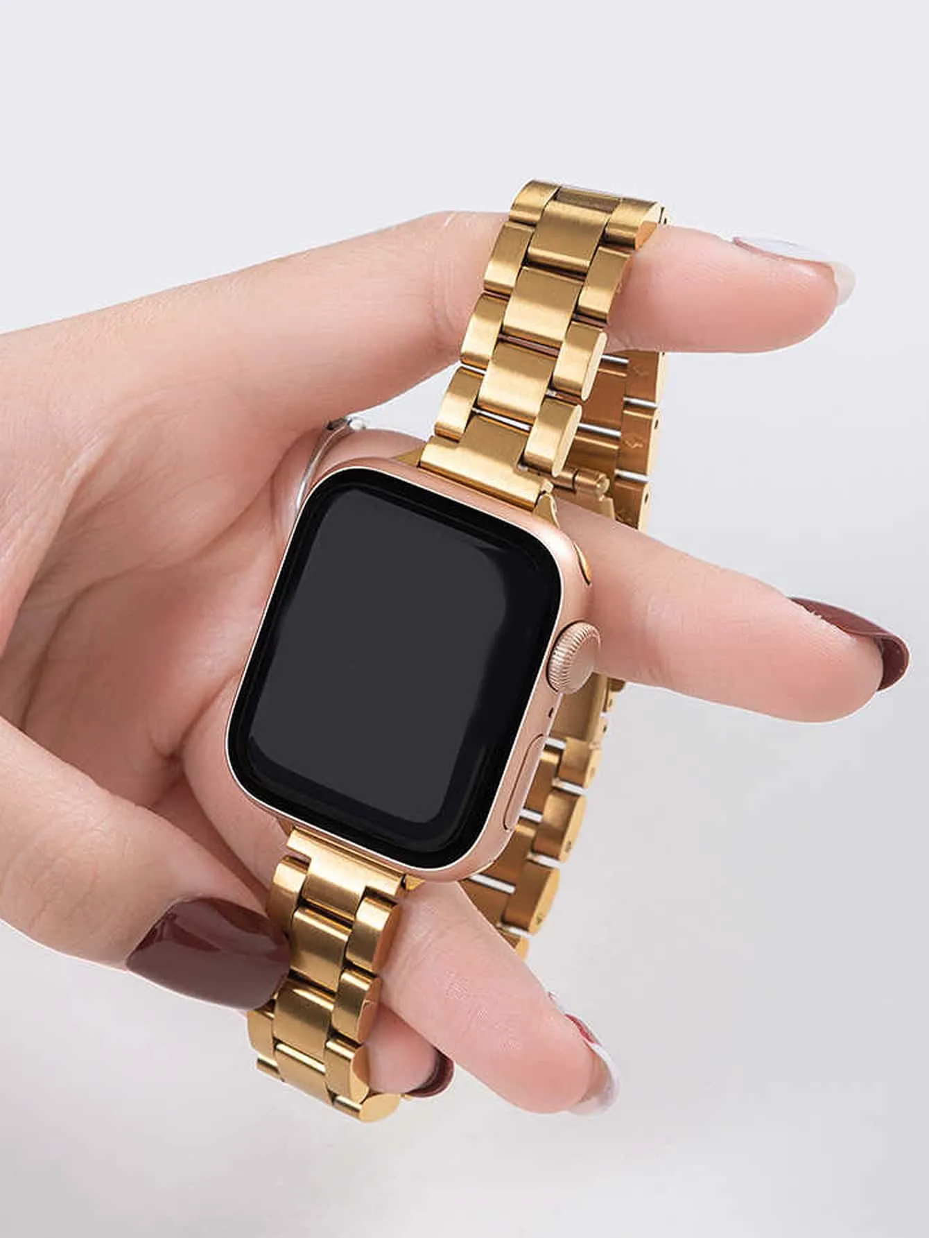 1pc Metal Watchband - Gold