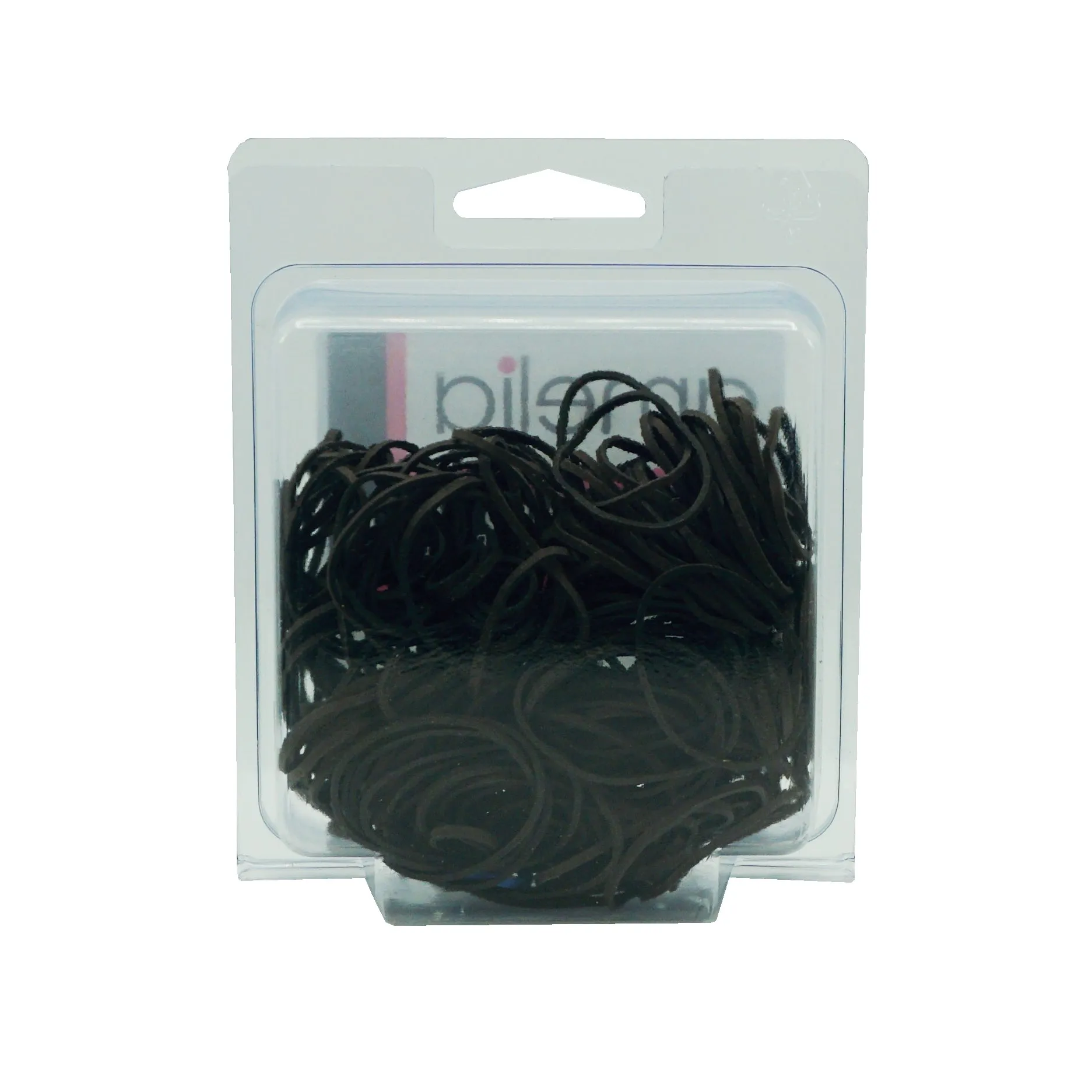 200, Black, Jumbo, Rubber Bands for Pony Tails and Braids