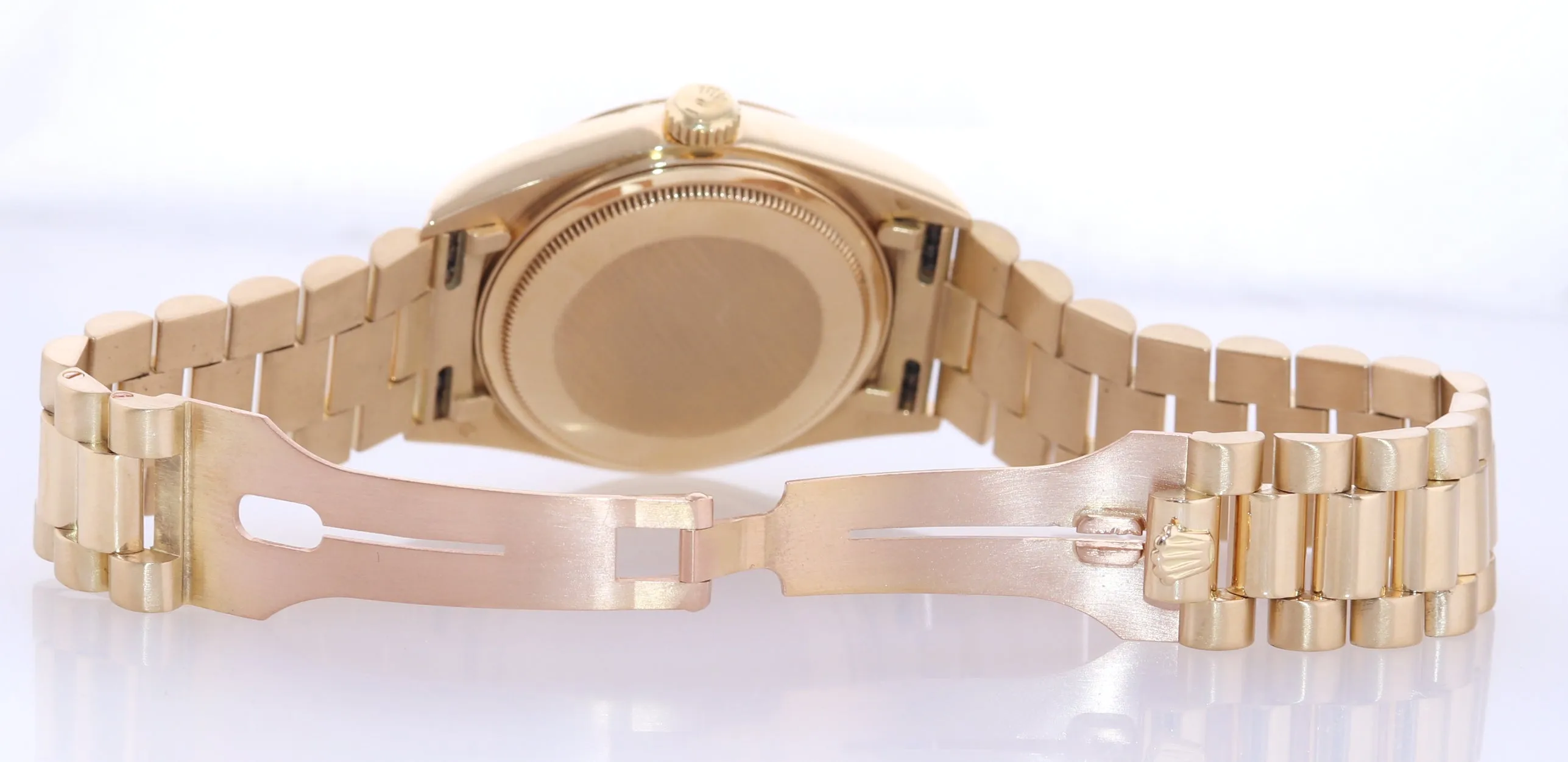 2012 RSC Papers Rolex President Day Date Champagne 18038 Quick Yellow Gold Watch