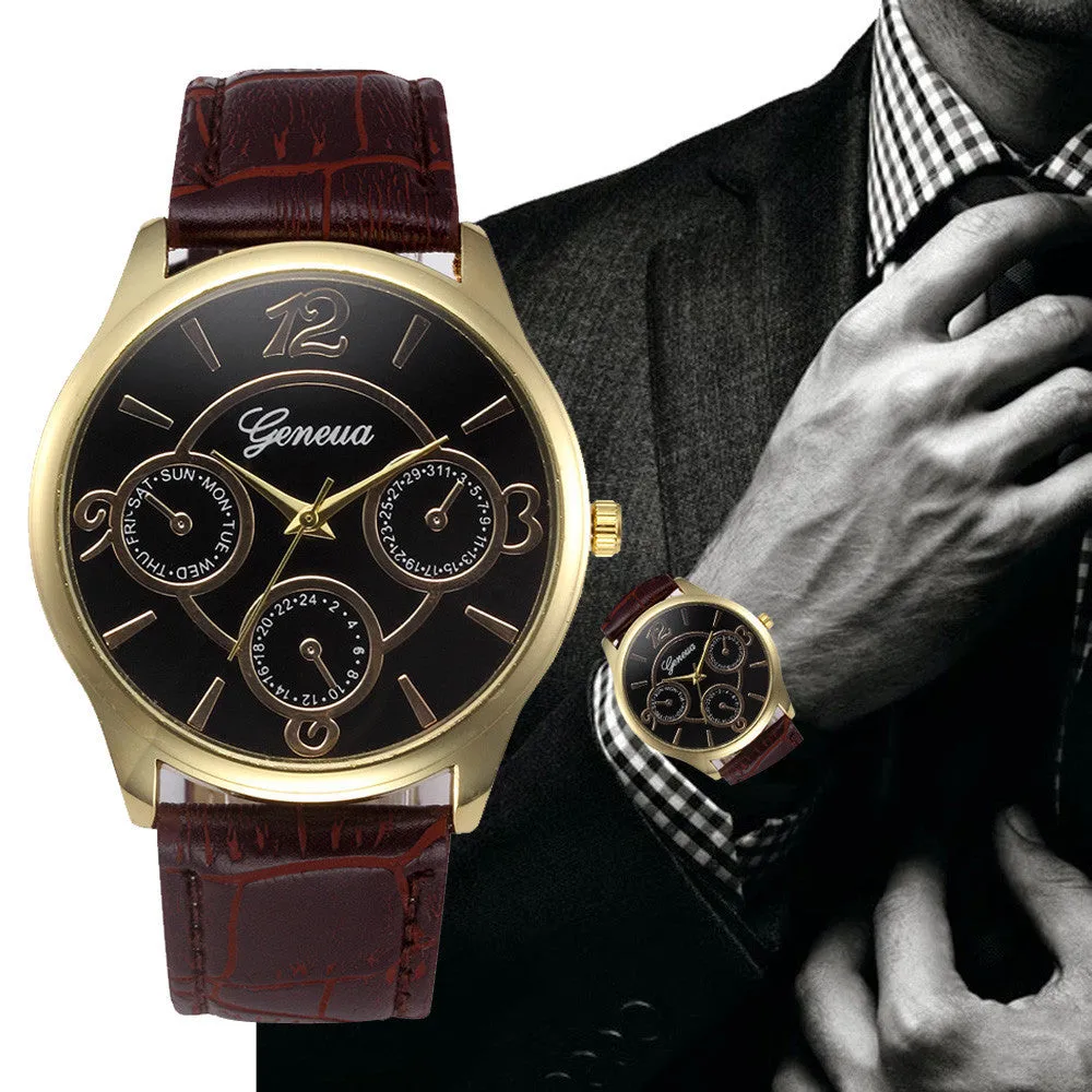 2017 Top Luxury Brand Men's Quartz Stainless Steel Business Watches Date Clock Men Wrist Watches Men relogio masculino esportivo