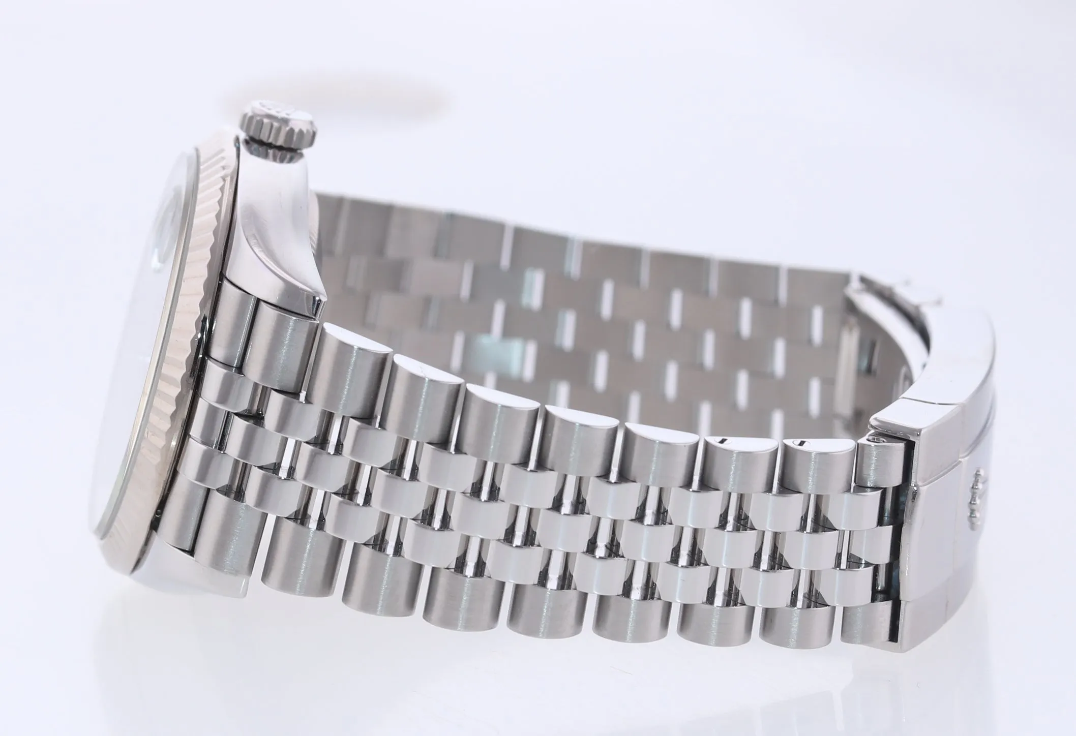 2021 Rolex DateJust Wimbledon Jubilee 126234 Steel White Gold Fluted Watch Box