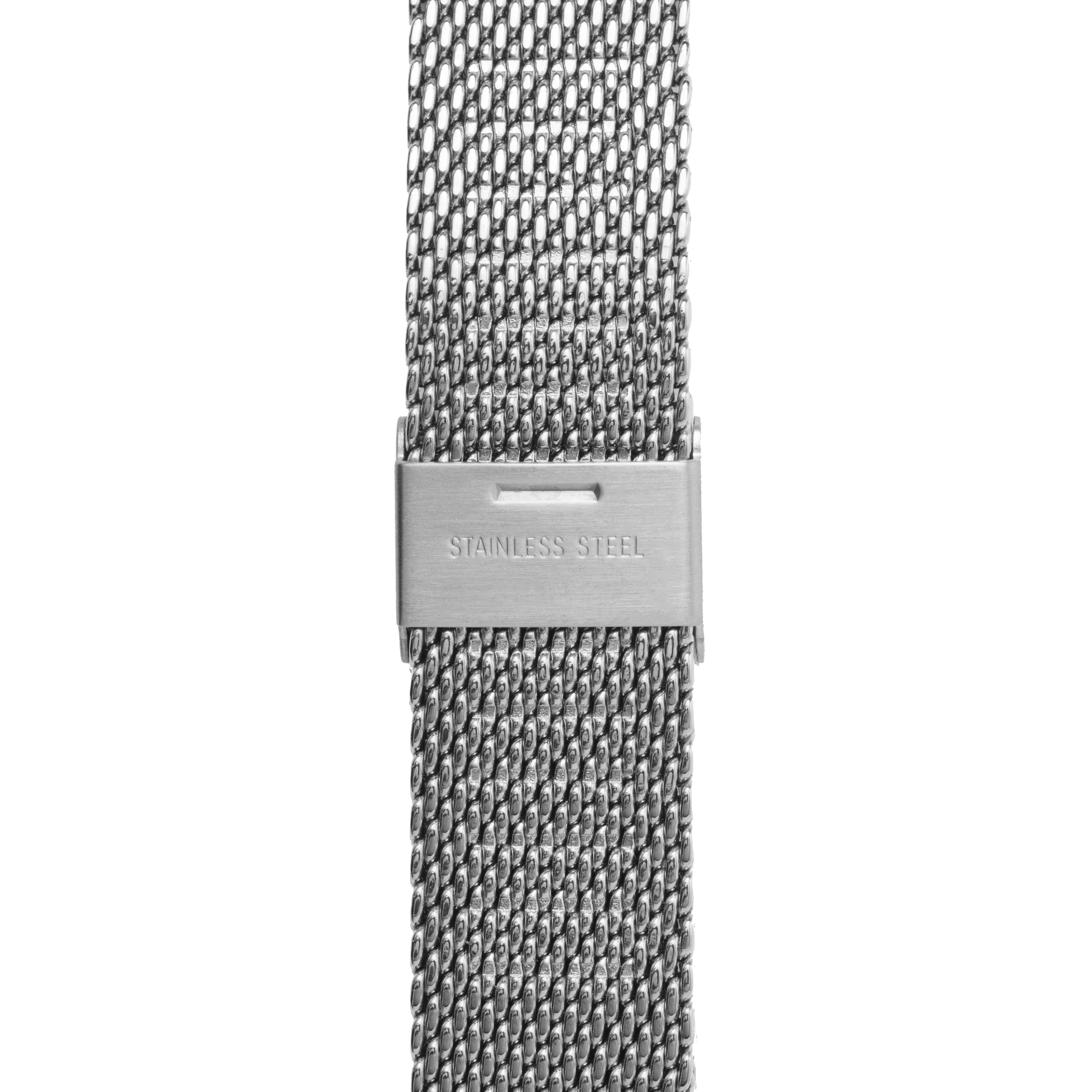 22mm Mesh Silver