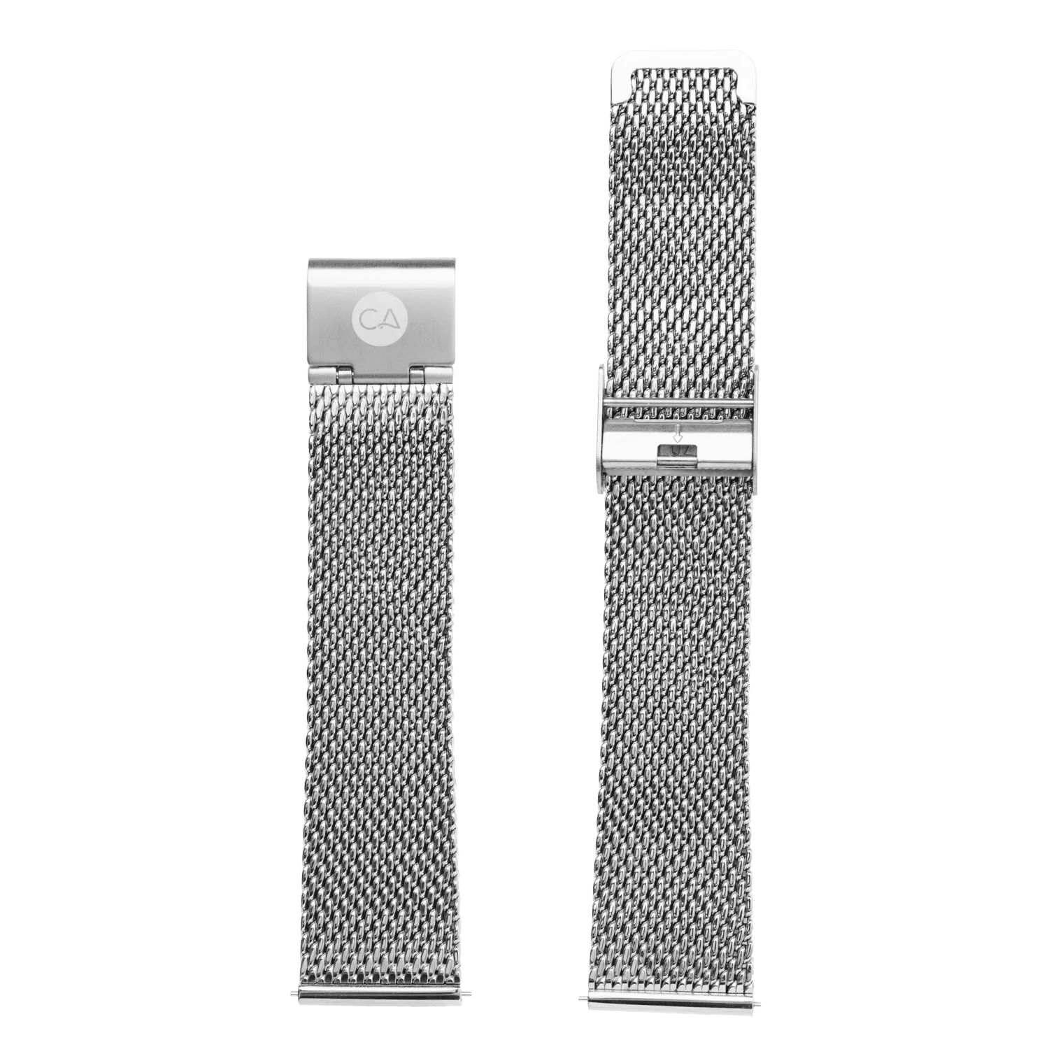 22mm Mesh Silver