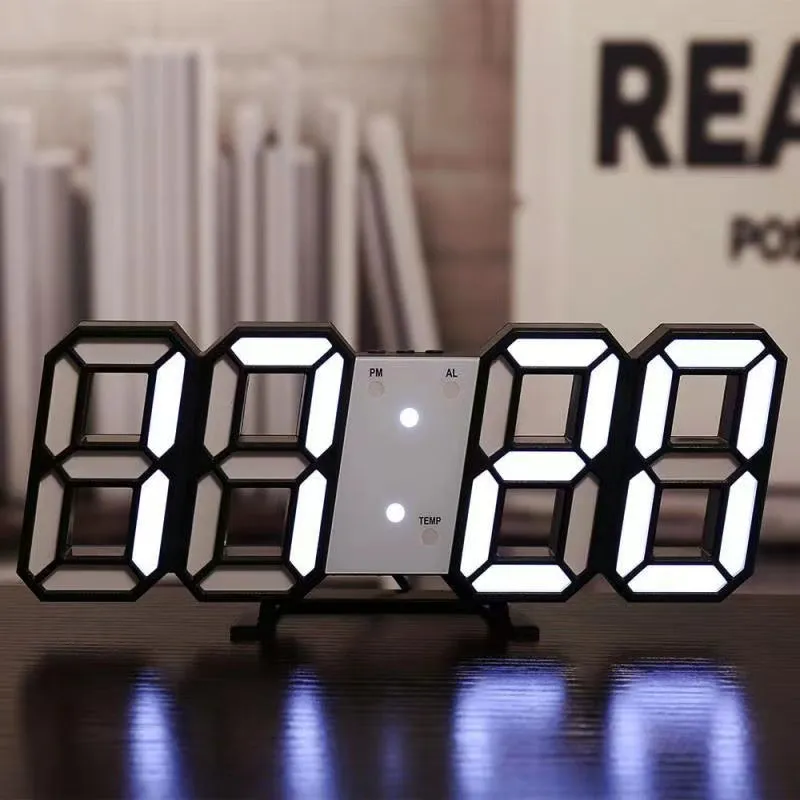 3D LED Digital Clock for Home Decoration
