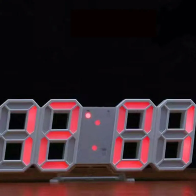 3D LED Digital Clock for Home Decoration