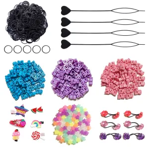 416 pc Glow Love Hair Accessory Bundle
