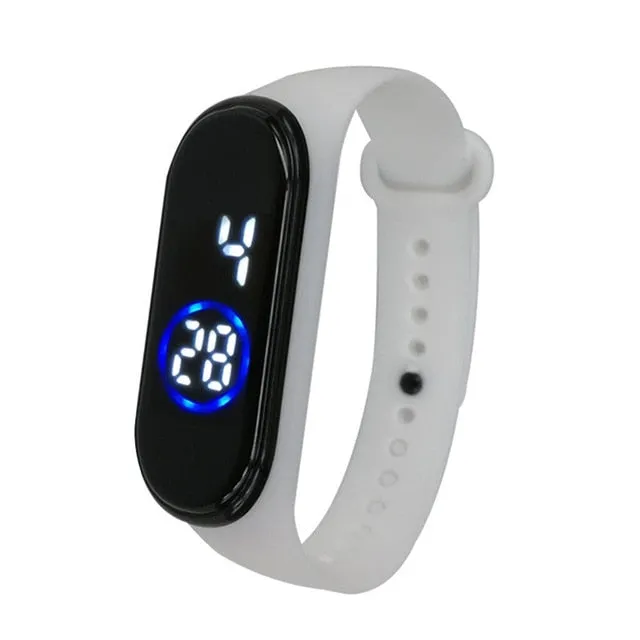 50M Waterproof Sports Men Women Watch Fashion Digital LED Fitness WristWatch Unisex Silicone Band Wrist Gifts relogio masculino