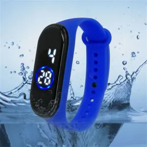 50M Waterproof Sports Men Women Watch Fashion Digital LED Fitness WristWatch Unisex Silicone Band Wrist Gifts relogio masculino