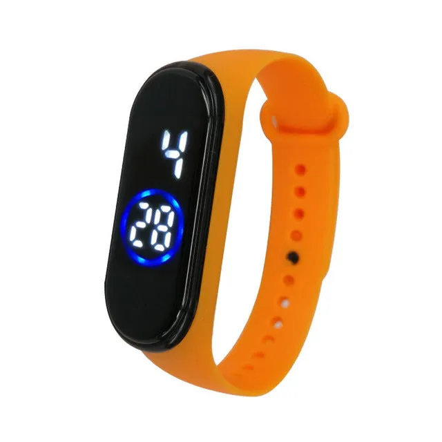 50M Waterproof Sports Men Women Watch Fashion Digital LED Fitness WristWatch Unisex Silicone Band Wrist Gifts relogio masculino