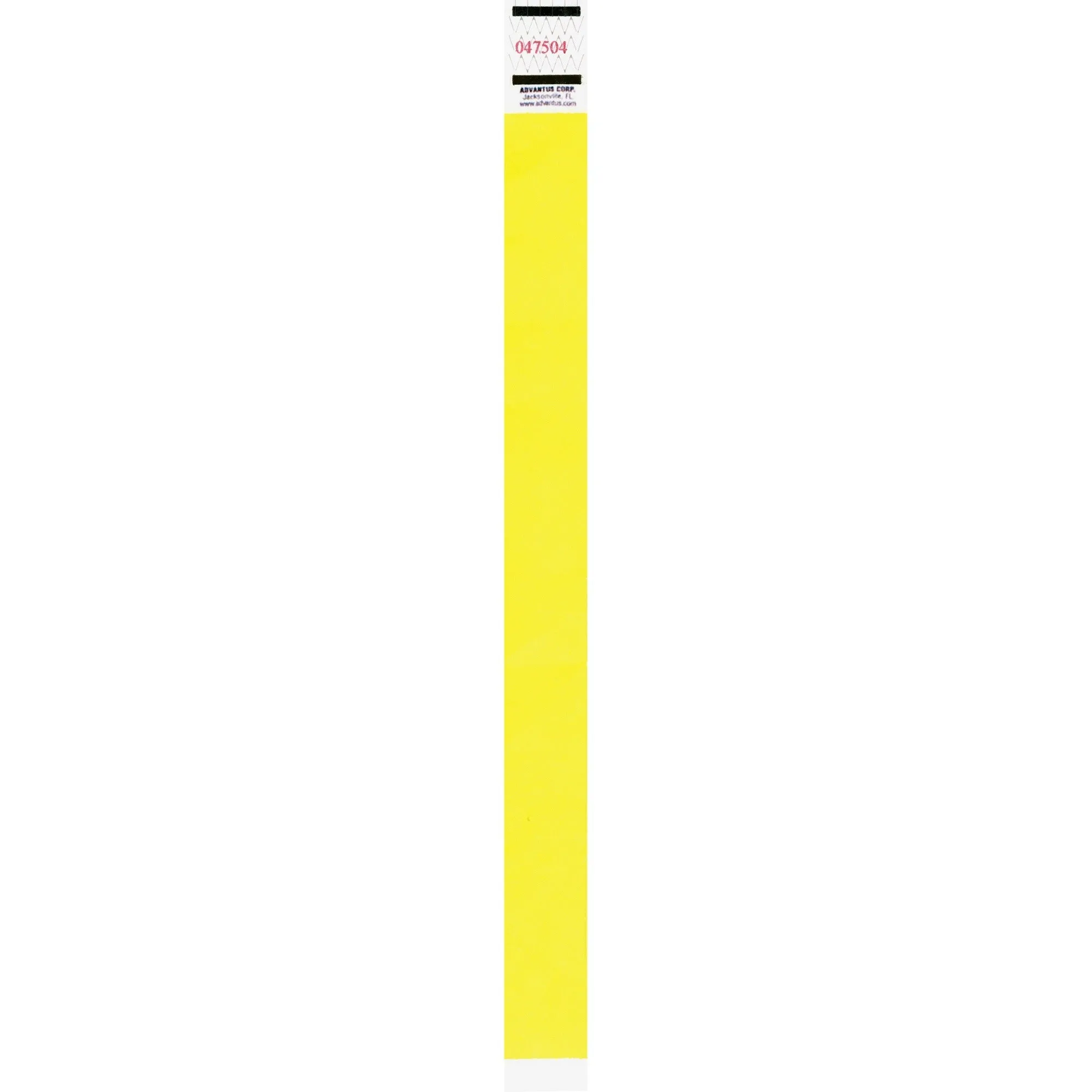 Advantus Neon Tyvek Wristbands