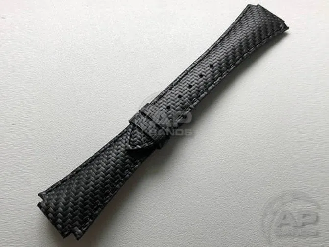 AP Bands 100% Genuine Carbon Fiber Strap For Audemars Piguet Royal Oak Offshore 42mm End Of Days 25770ST