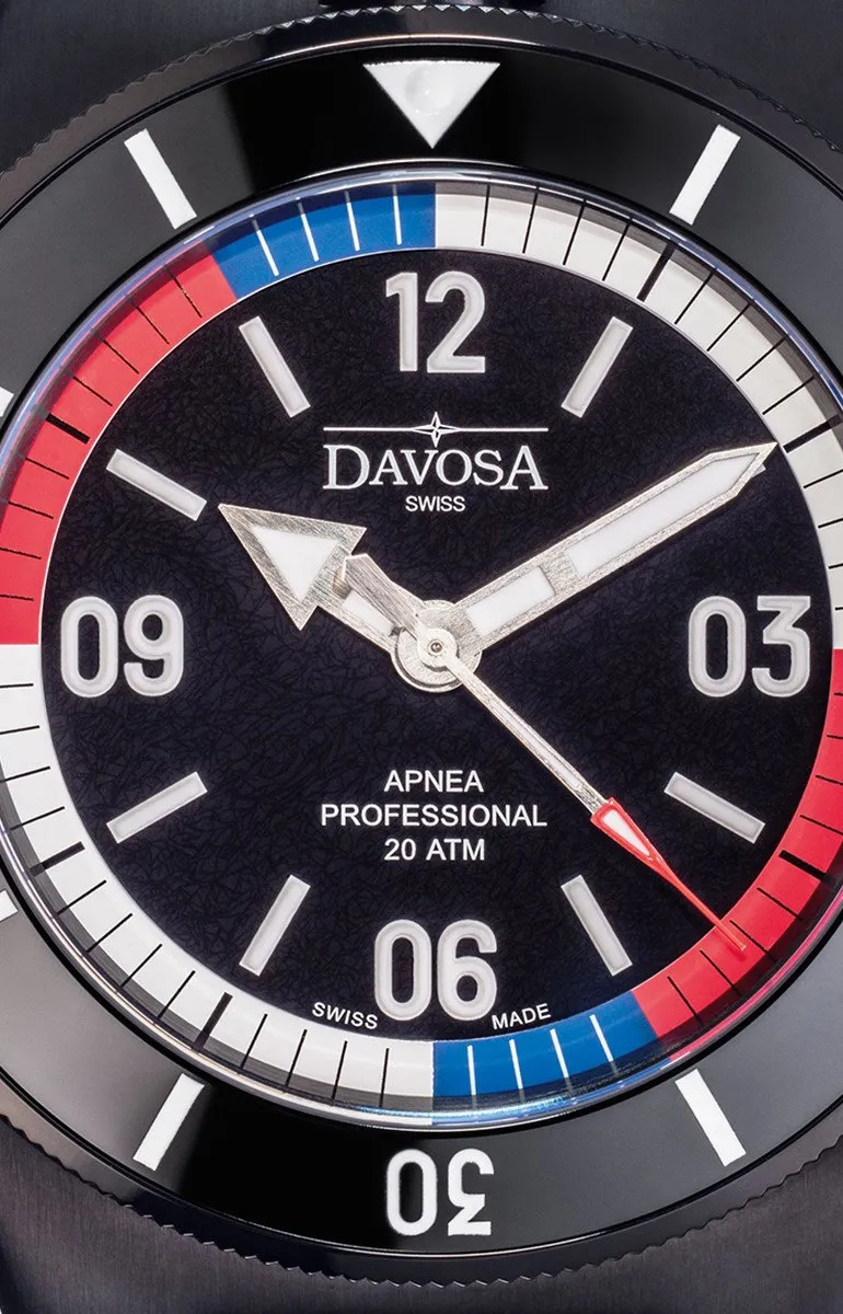 Apnea Pro Automatic PVD 200m Black Men's Diver Watch 16157055 Special Edition OUTLET