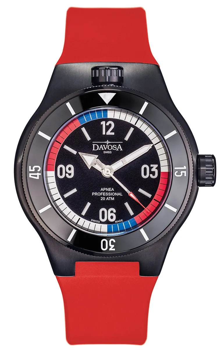 Apnea Pro Automatic PVD 200m Black Men's Diver Watch 16157055 Special Edition OUTLET