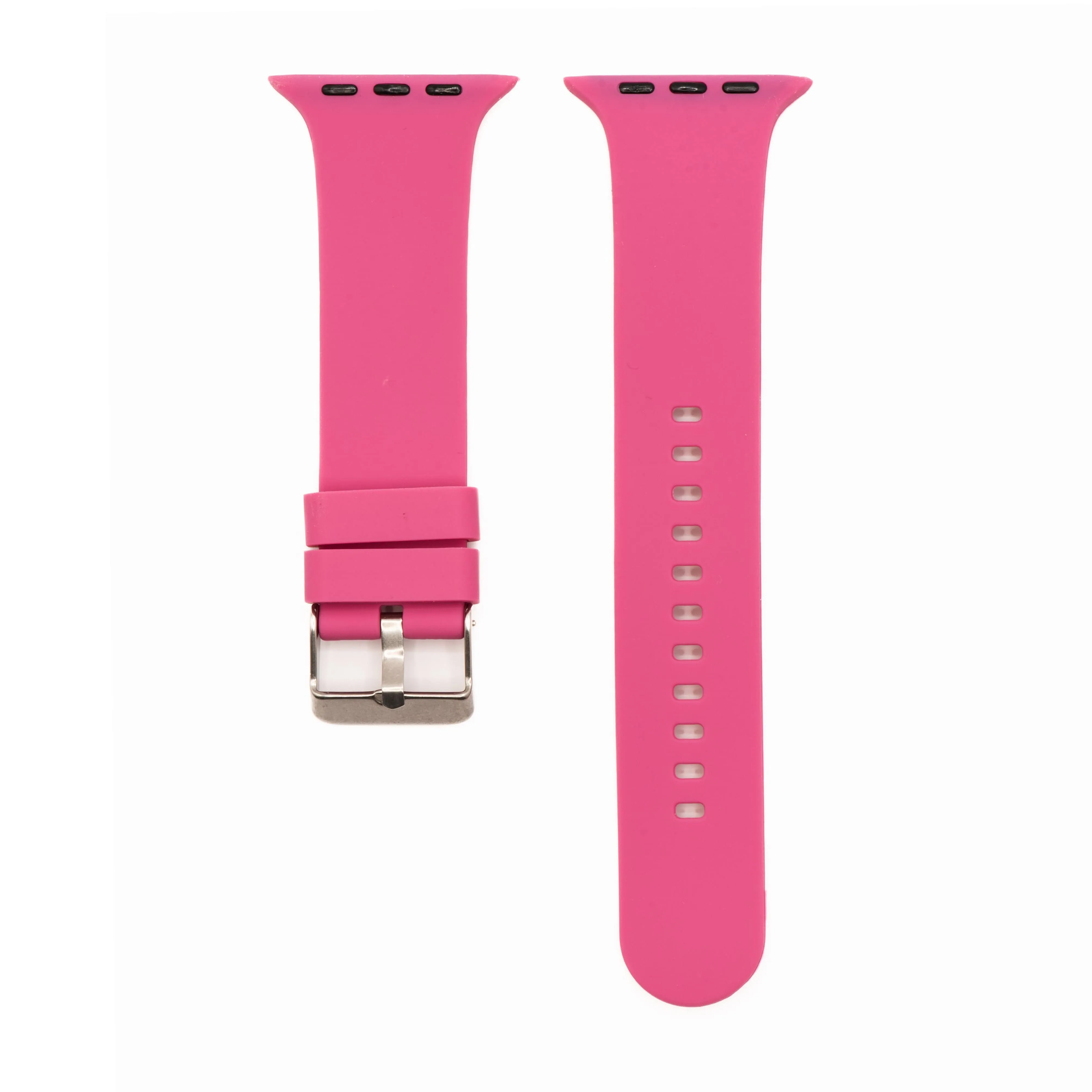 Apple Band - Silicone Solid Buckle - BMR Pink