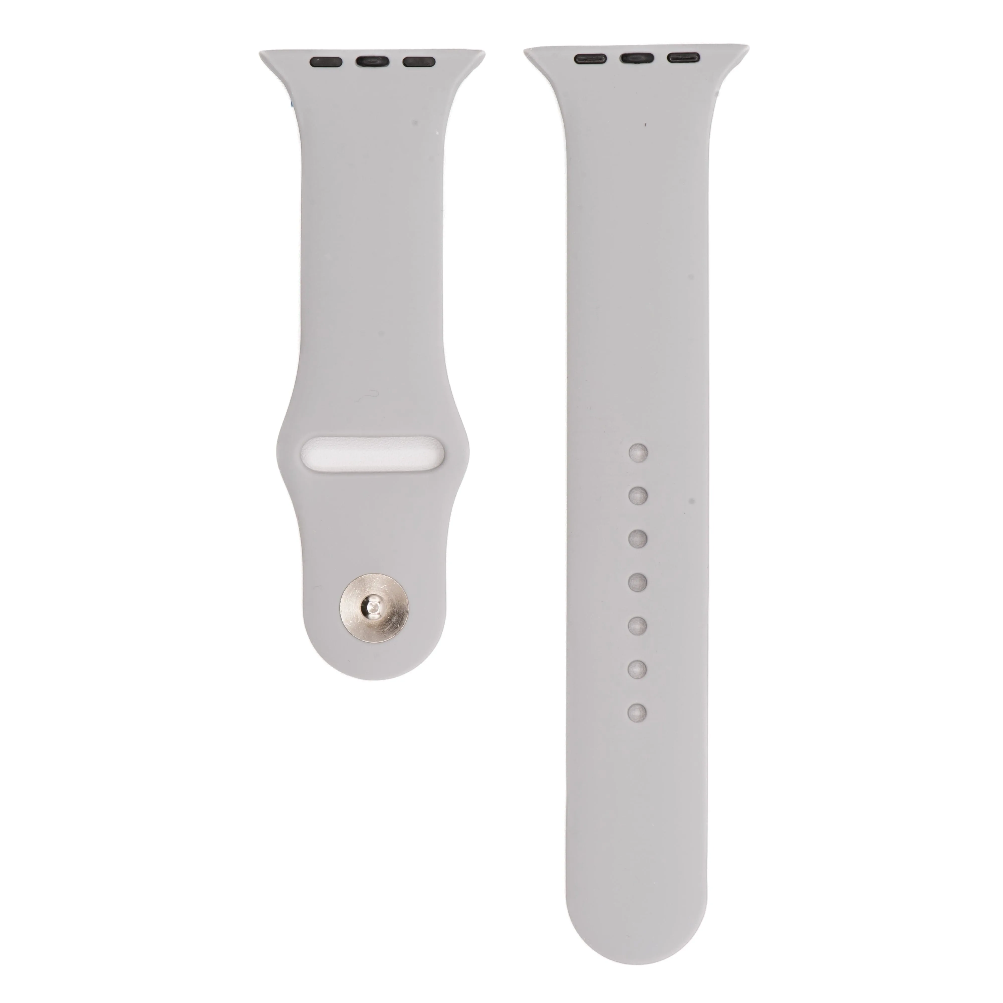 Apple Band Silicone Solid - Lunar Gray