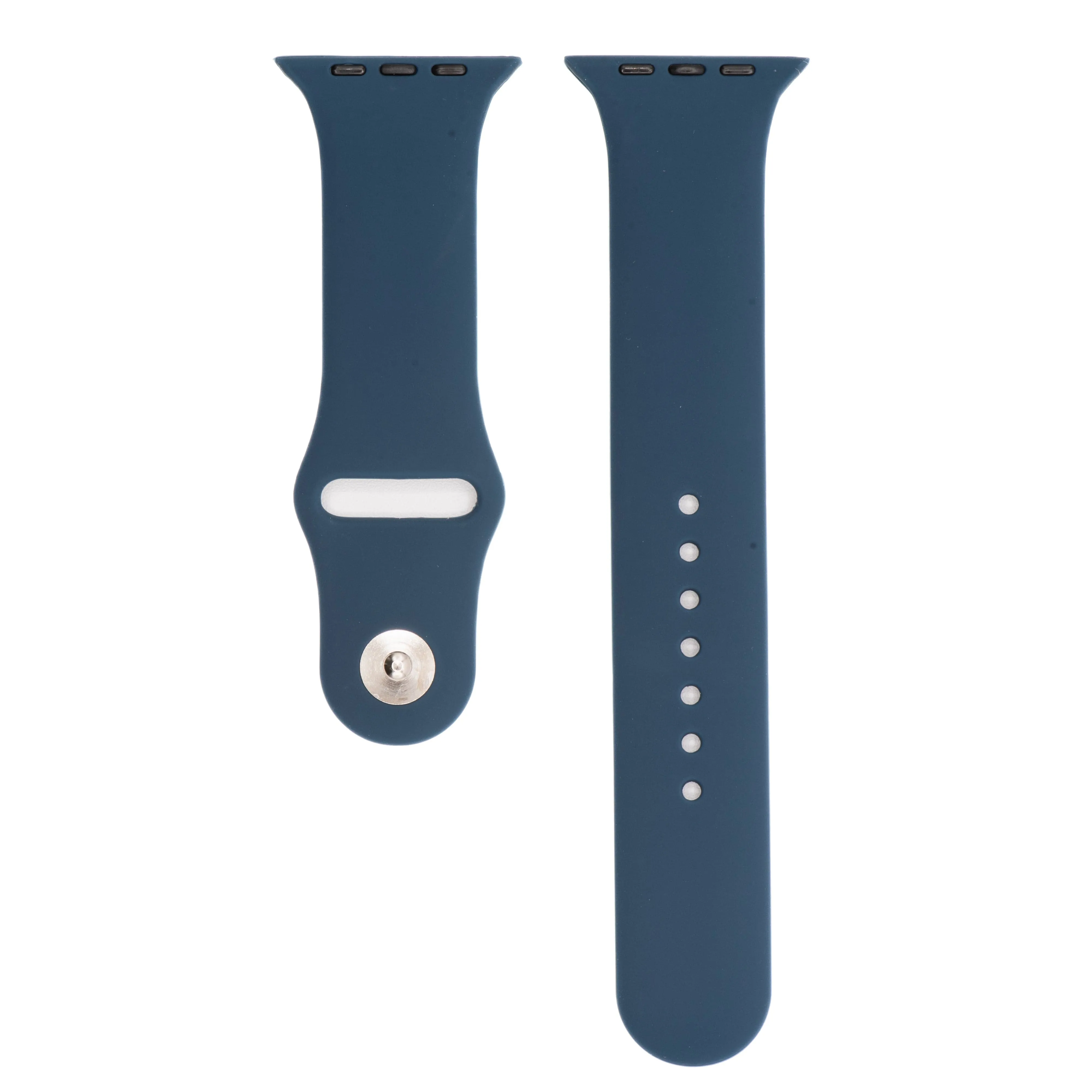 Apple Band Silicone Solid - Navy Blue