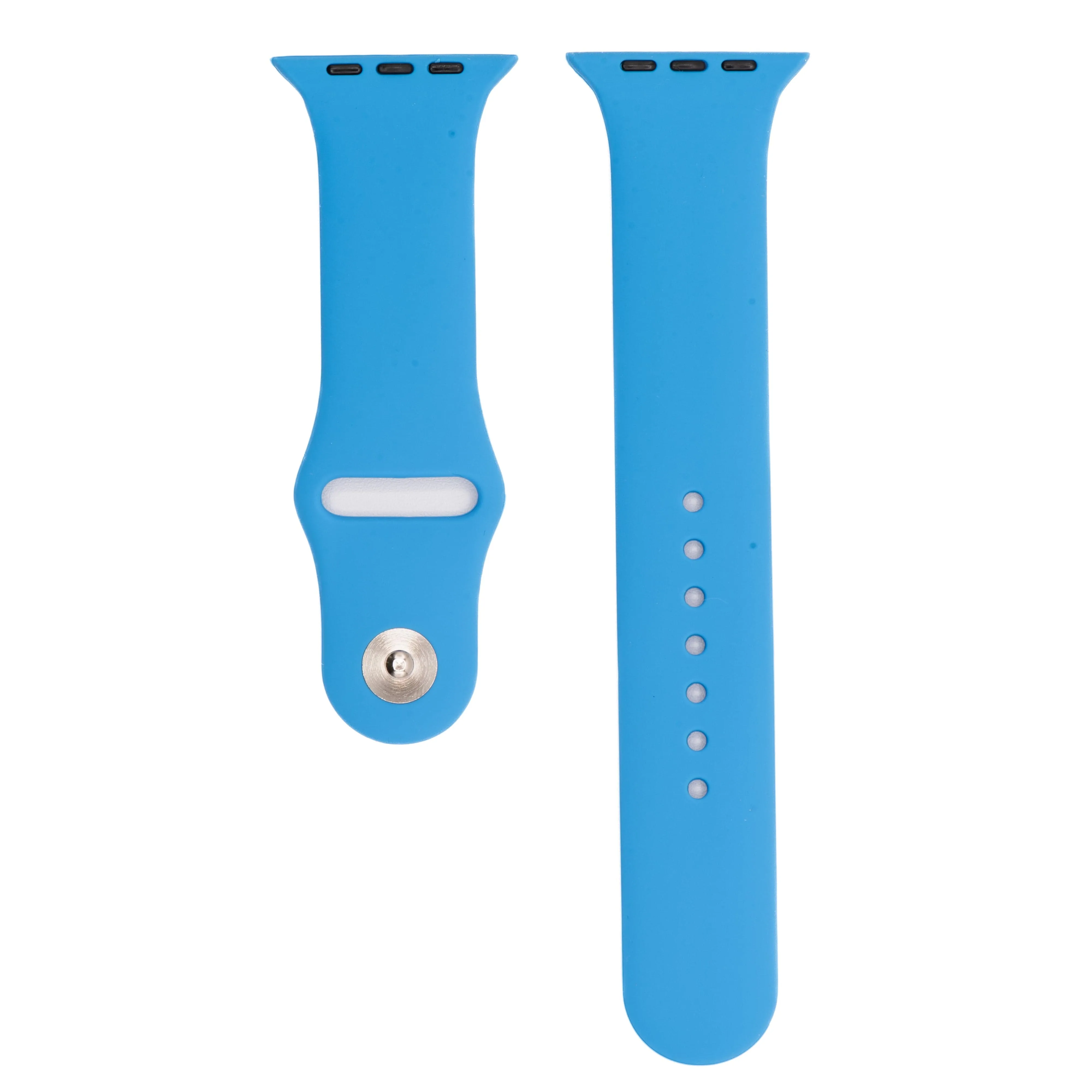 Apple Band Silicone Solid - Sky Blue