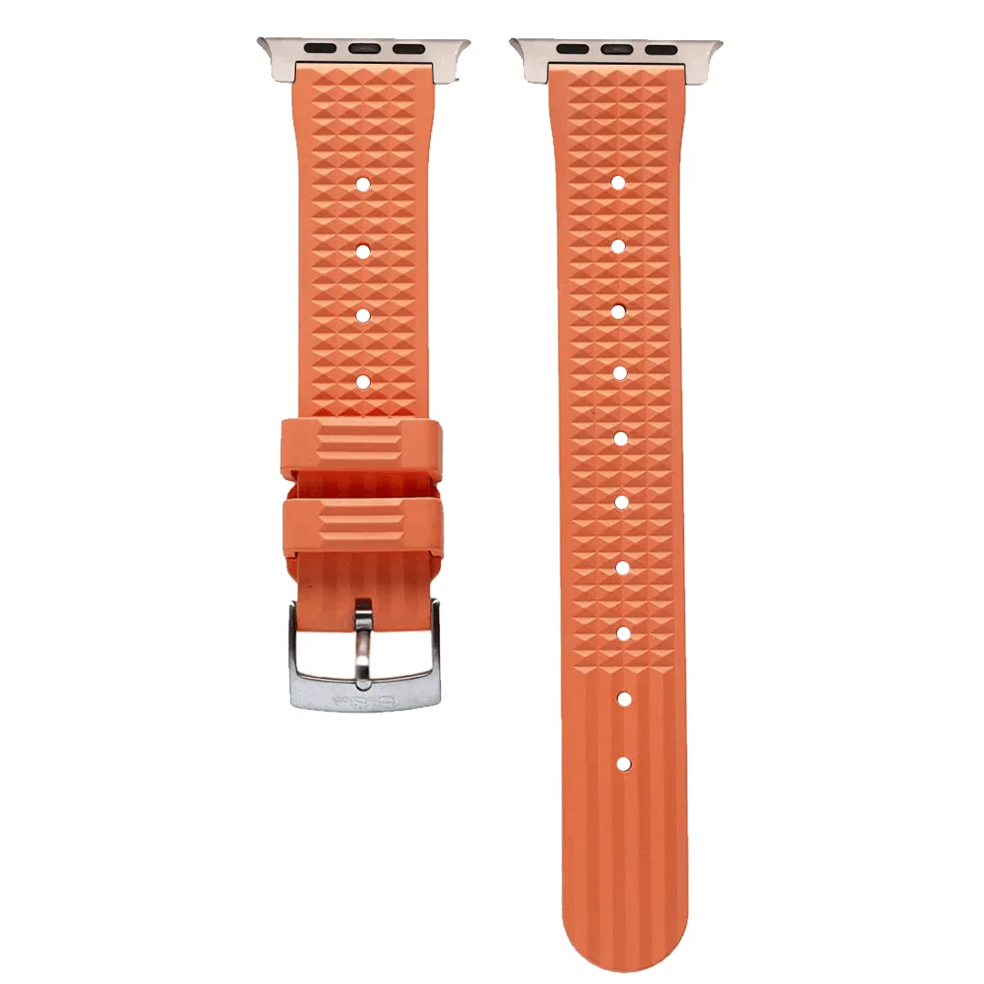 Apple Band ULTRA - Waffle Rubber - Orange