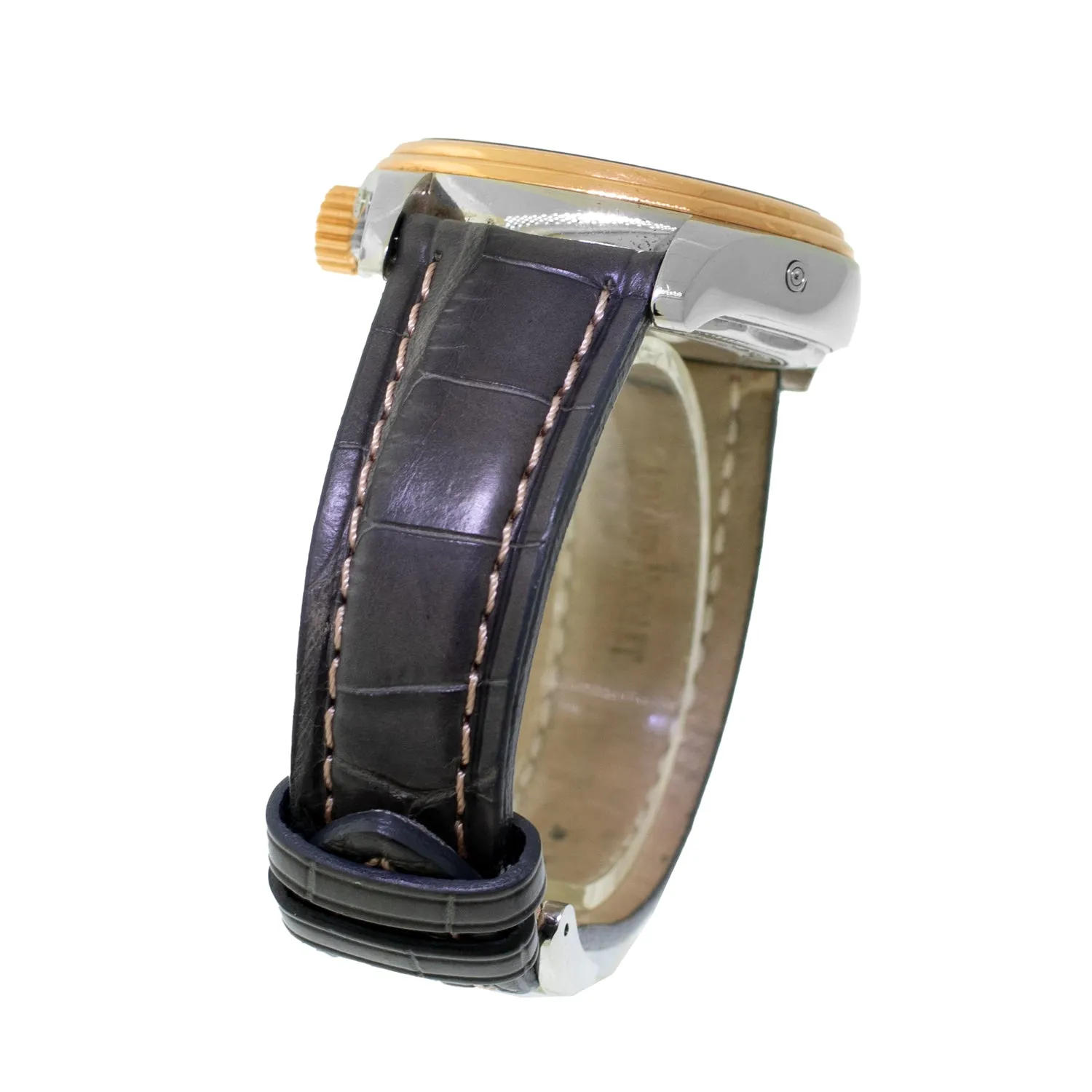 Armand Nicolet M02 Complete Calendar 43mm Stainless Steel and Rose Gold Grey Dial 8642B-GR