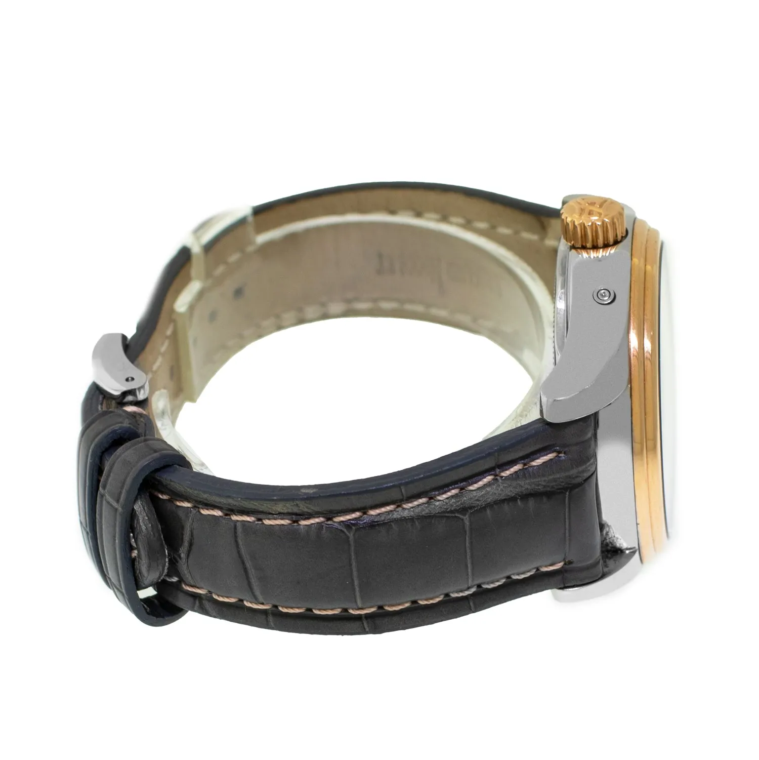 Armand Nicolet M02 Complete Calendar 43mm Stainless Steel and Rose Gold Grey Dial 8642B-GR
