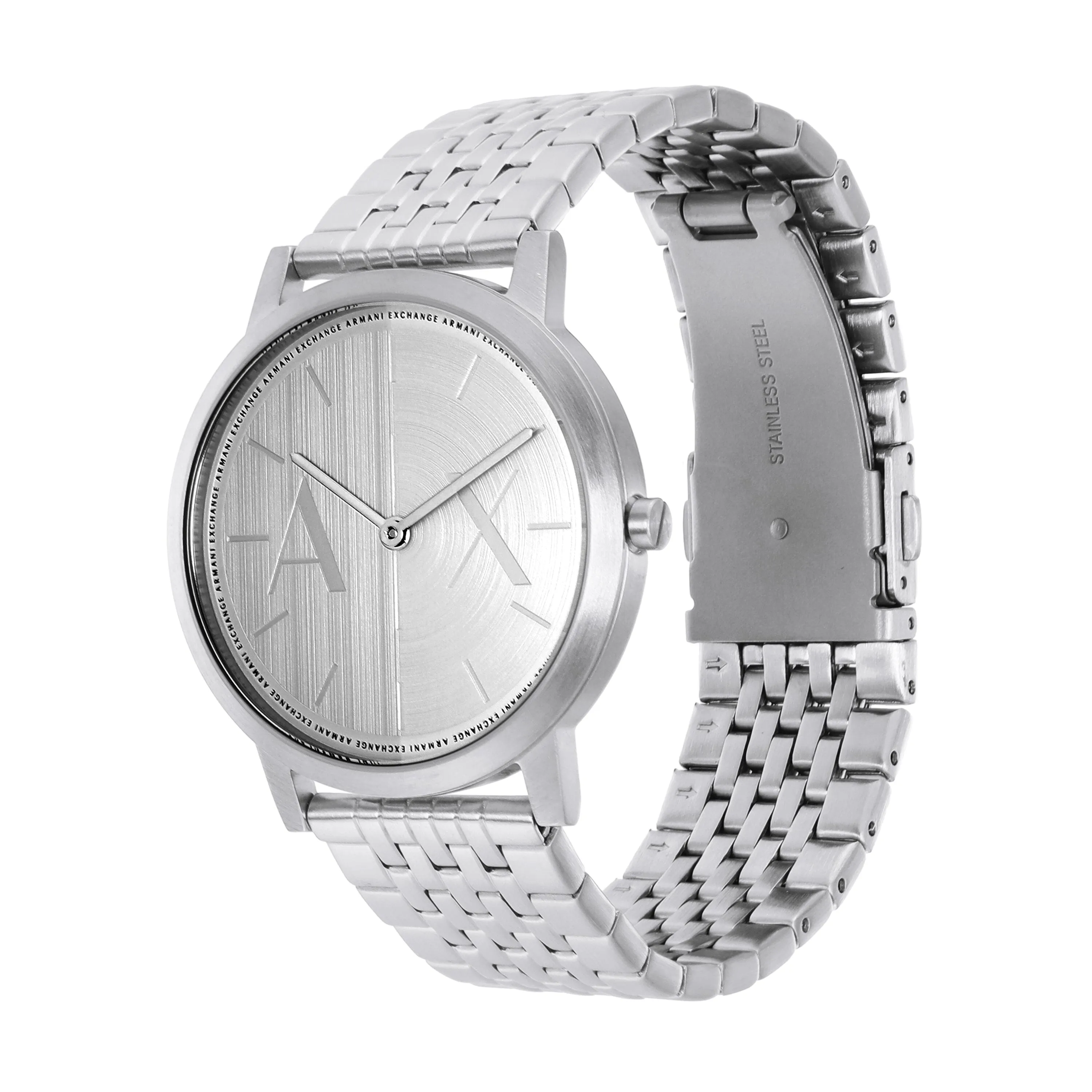 Armani Exchange Two-Hand Stainless Steel Watch AX2870