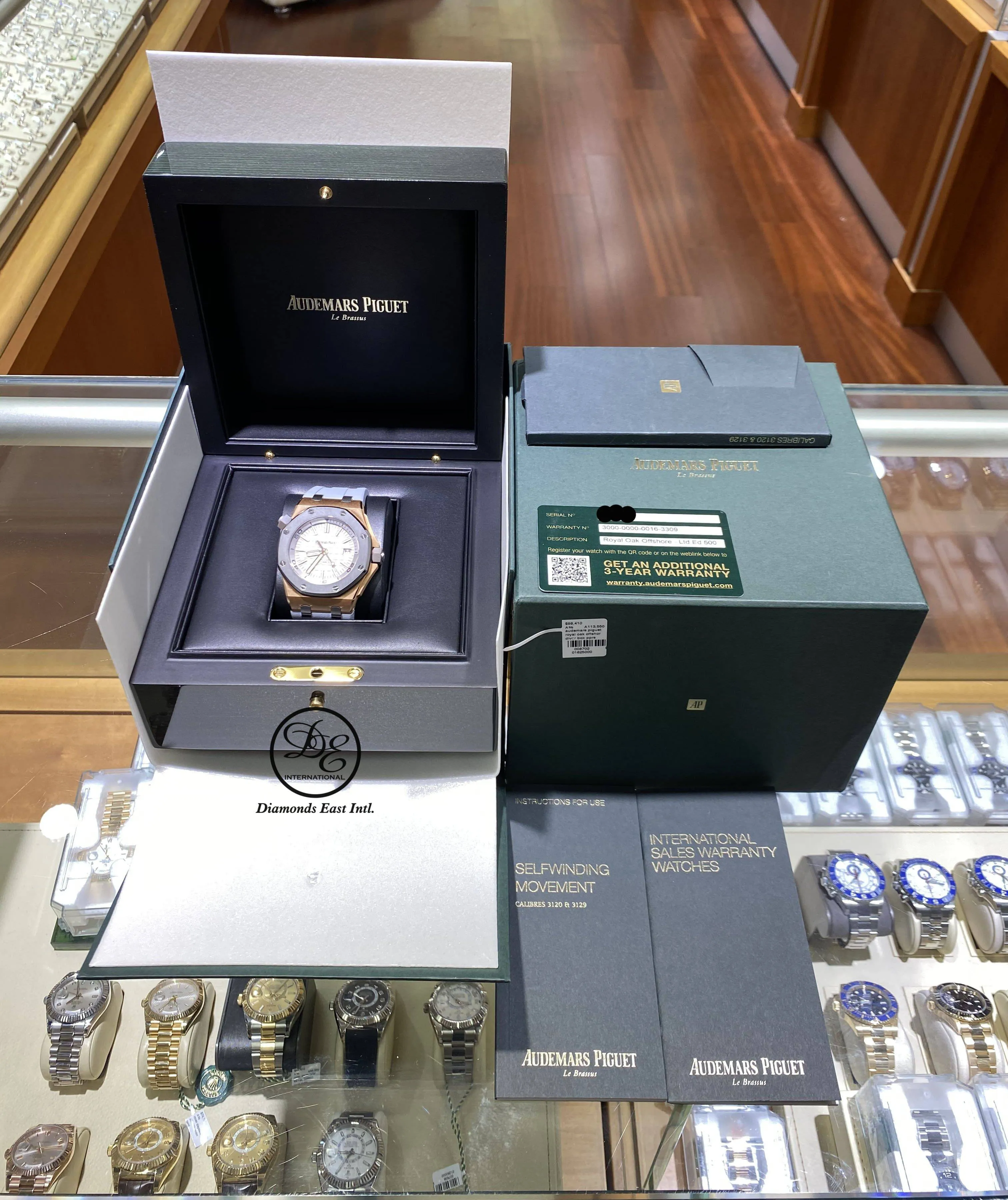 Audemars Piguet Royal Oak Offshore Diver Rose Gold Limited Edition 15711OI.OO.A006CA.01
