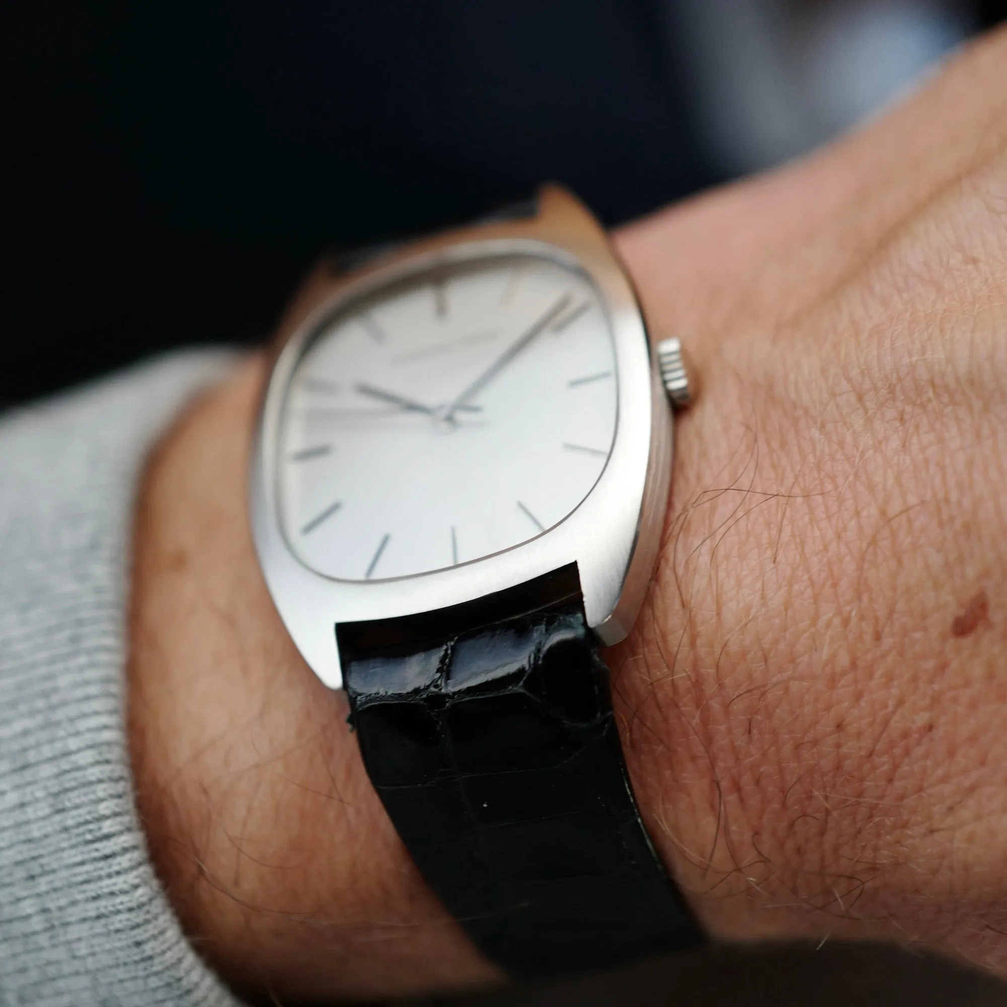 Audemars Piguet Steel Tonneau Watch Ref. 5369