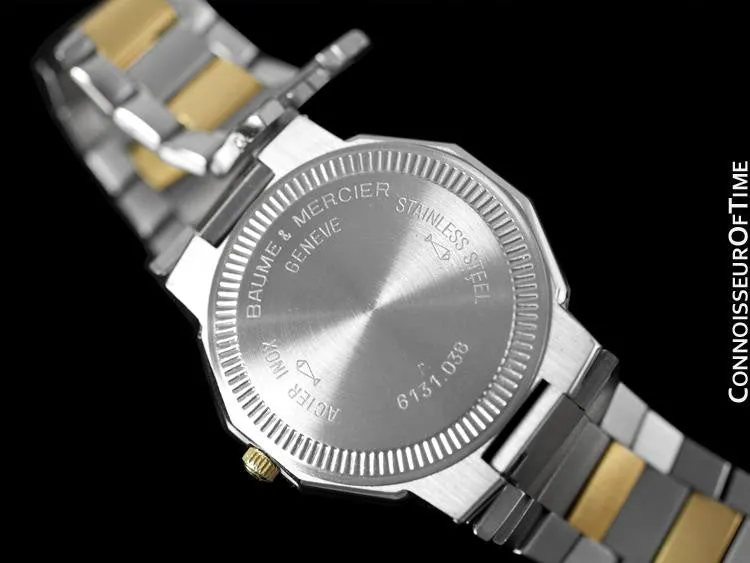 Baume & Mercier Riviera Calendar with Moonphase - Stainless Steel & Solid 18K Gold