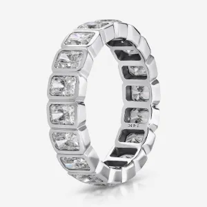 Beau Radiant Bezel Eternity Bands