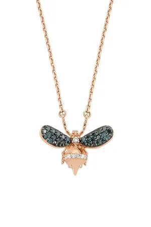 BEE GODDESS | QUEEN BEE BLUE DIAMOND NECKLACE