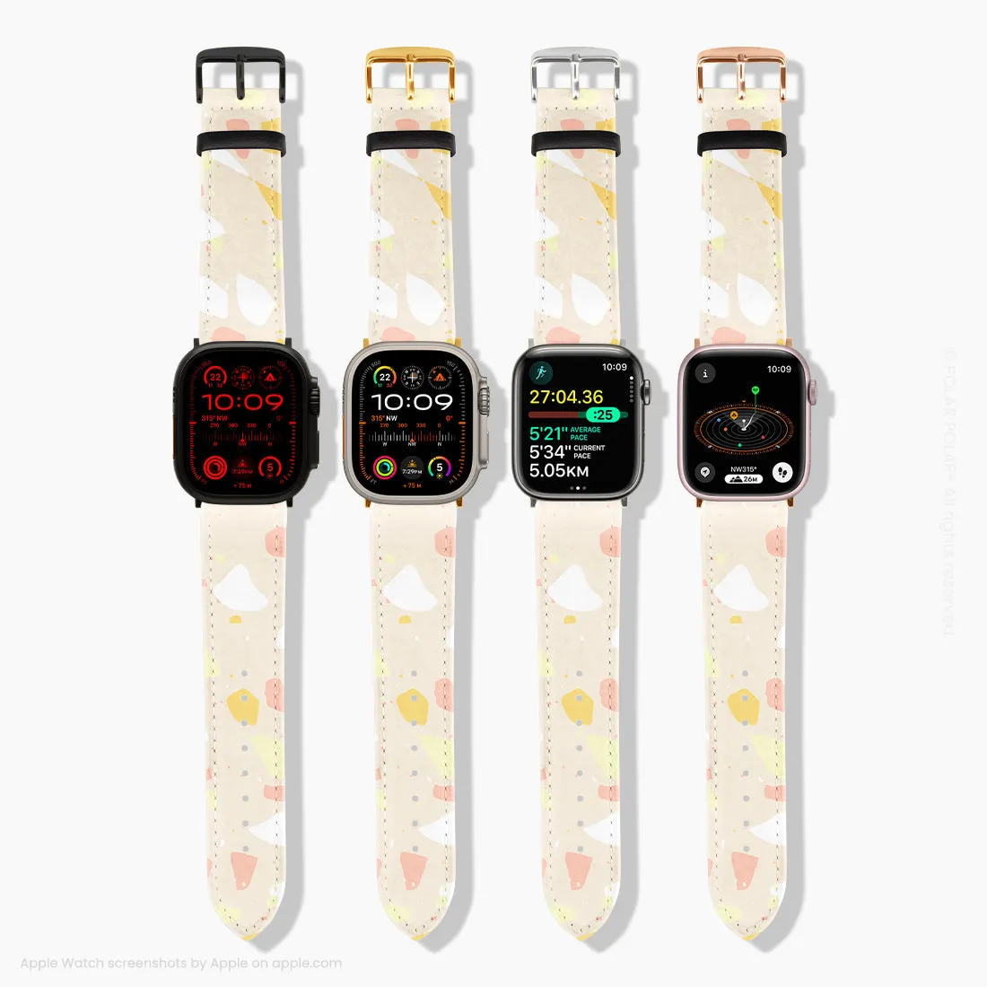 Beige Terrazzo - Apple Watch Band