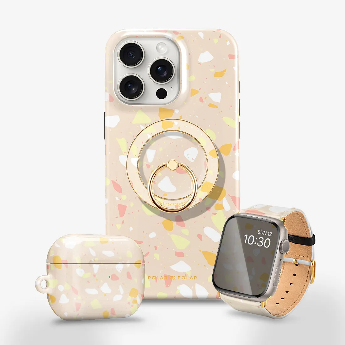 Beige Terrazzo - Apple Watch Band