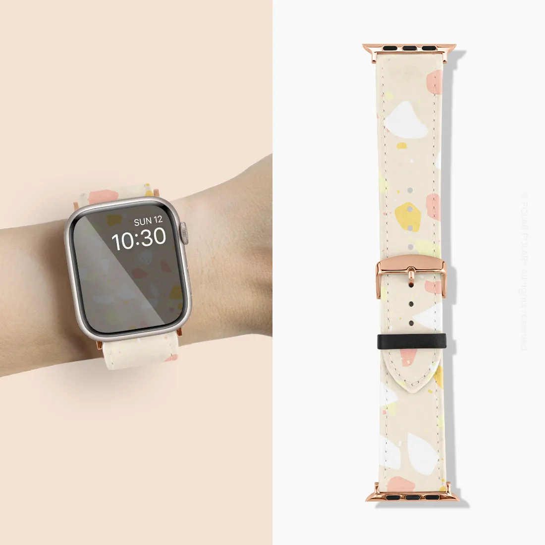 Beige Terrazzo - Apple Watch Band