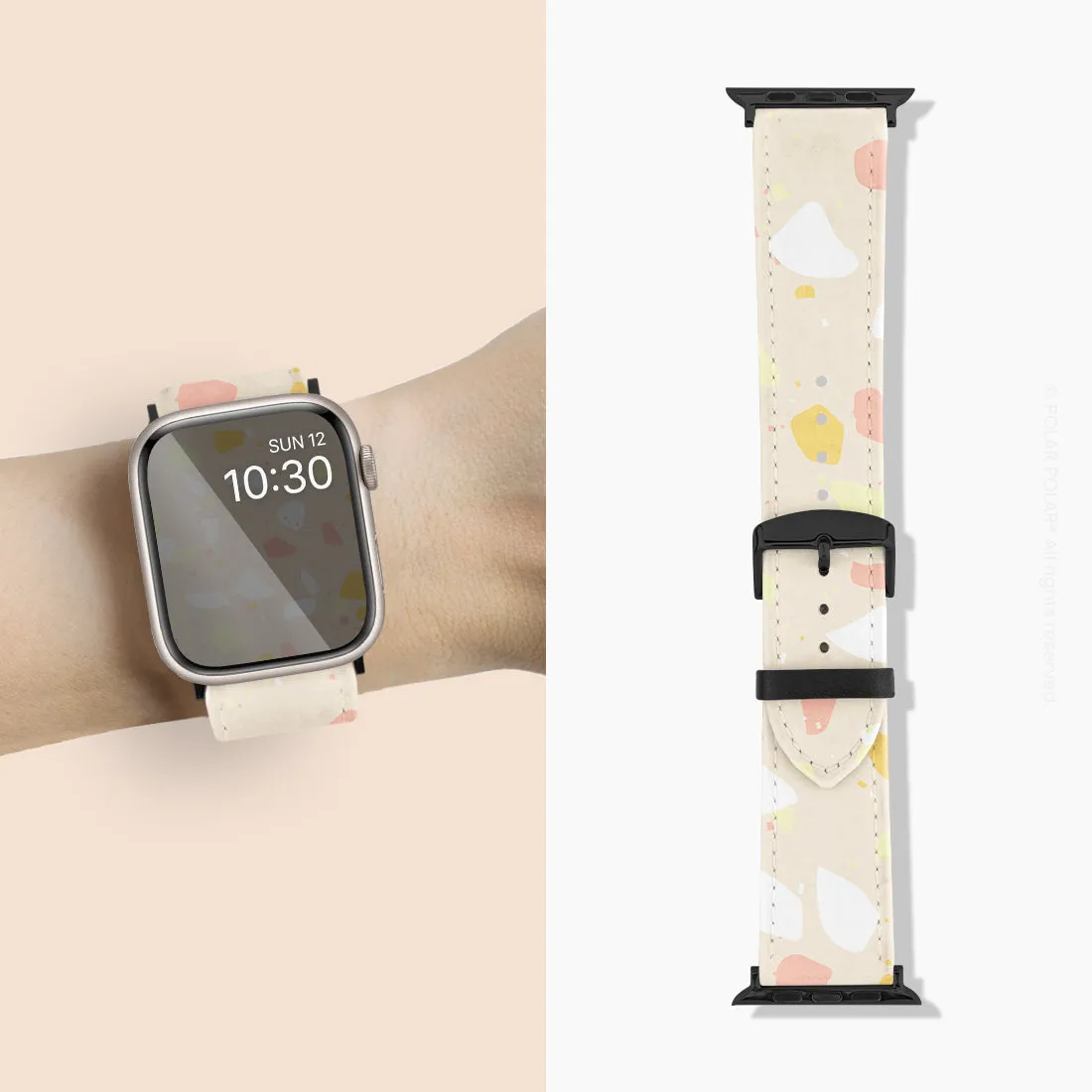 Beige Terrazzo - Apple Watch Band