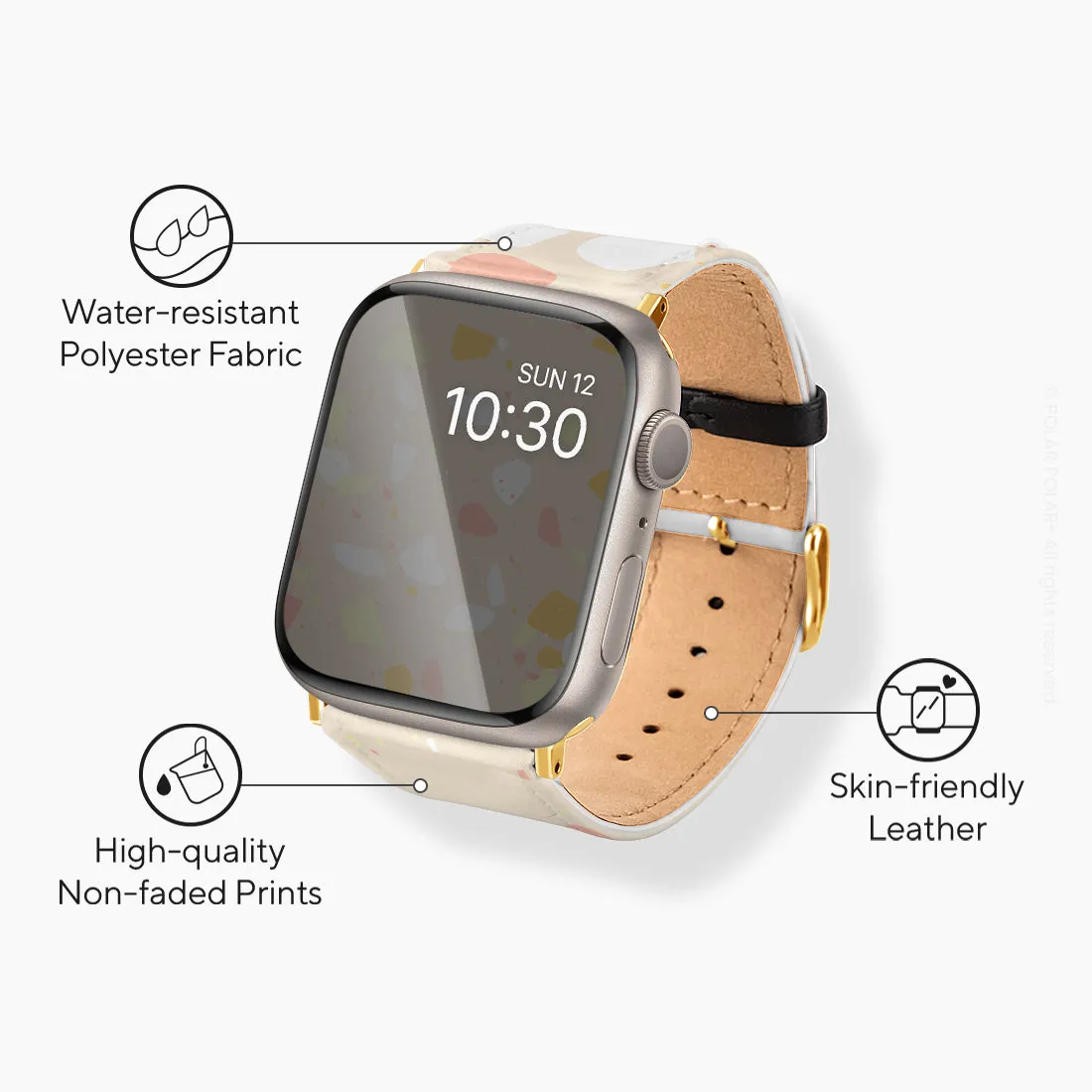 Beige Terrazzo - Apple Watch Band