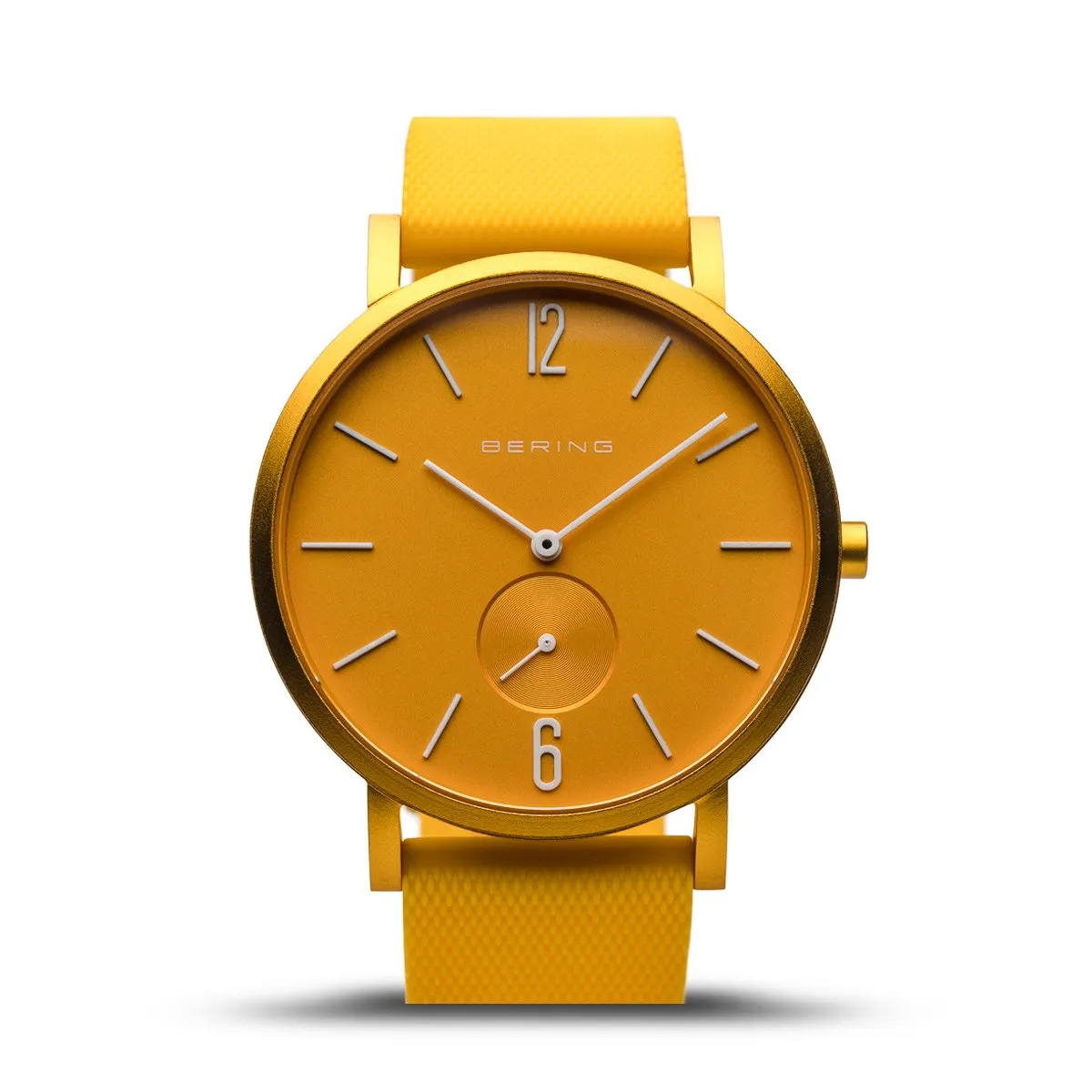 BERING True Aurora Matte Yellow 40mm Unisex Watch 16940-699