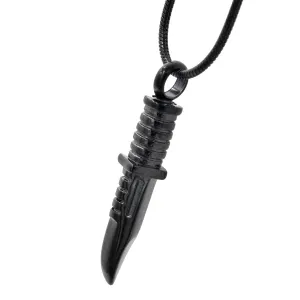 Black Dagger Cremation Jewelry