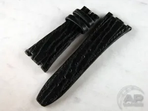 Black Sealskin Strap For Audemars Piguet Royal Oak 15300 15400 26320 26300