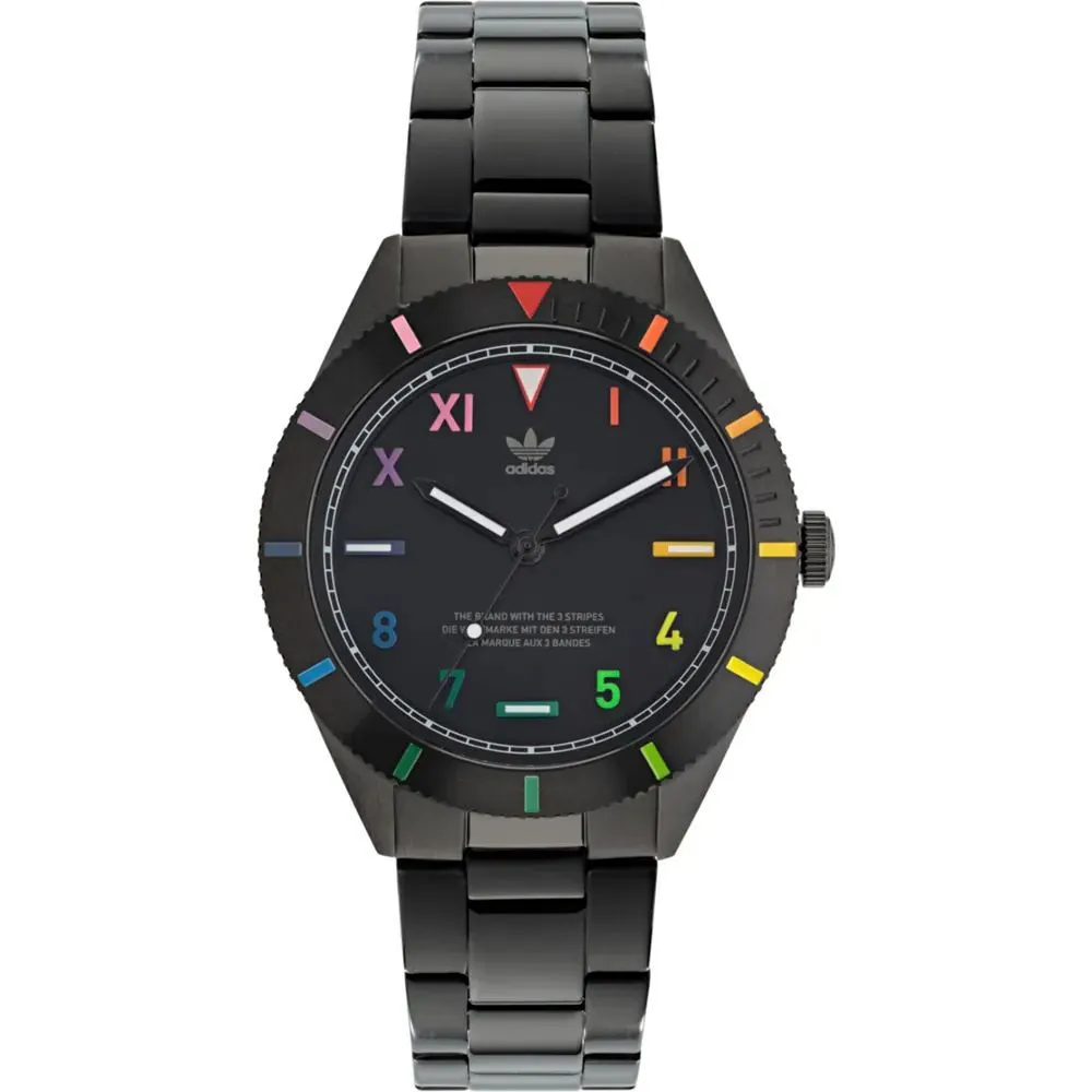 Black Stainless Steel Stainless Steel Watch