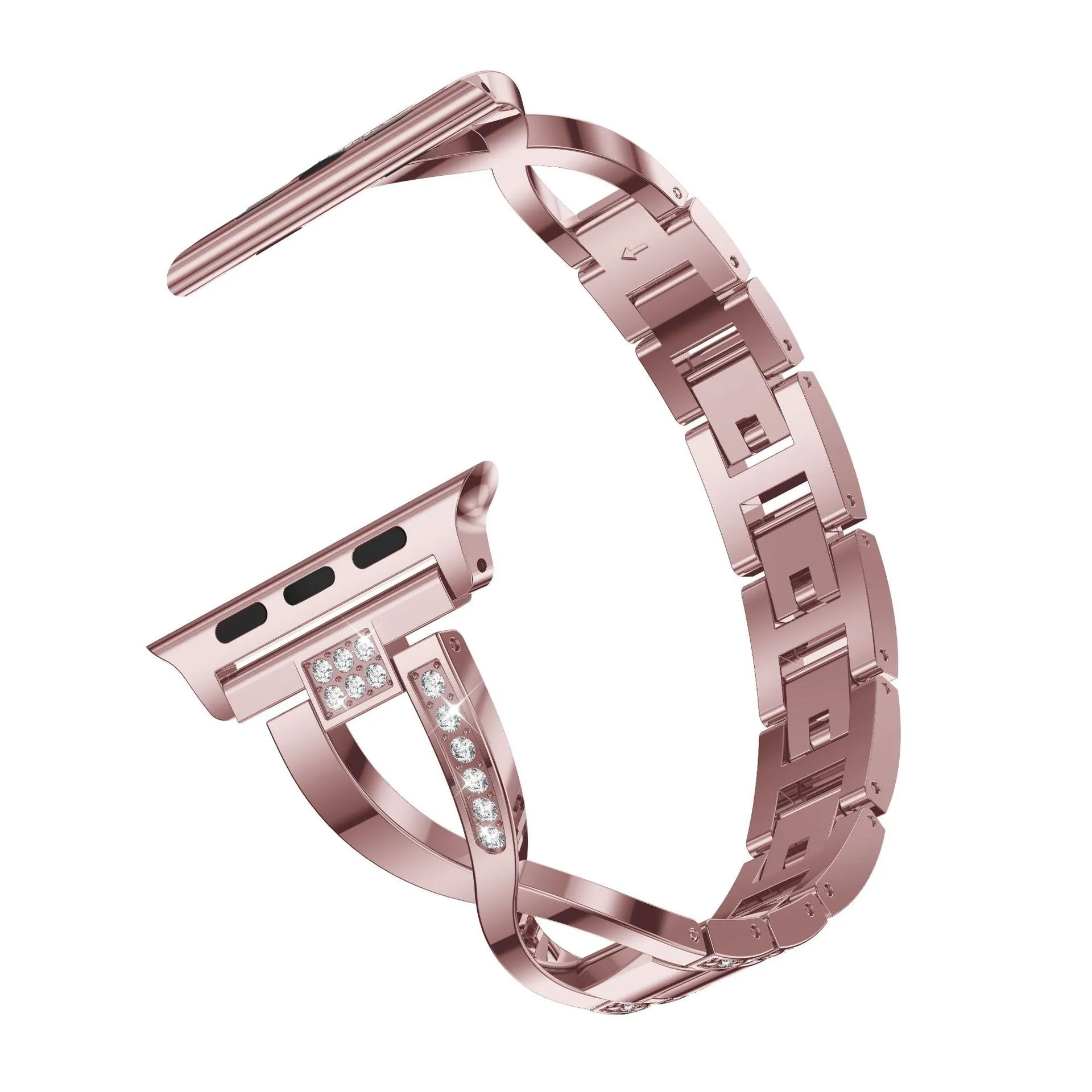 Bracelete com Zircônia Cúbica para Apple Watch