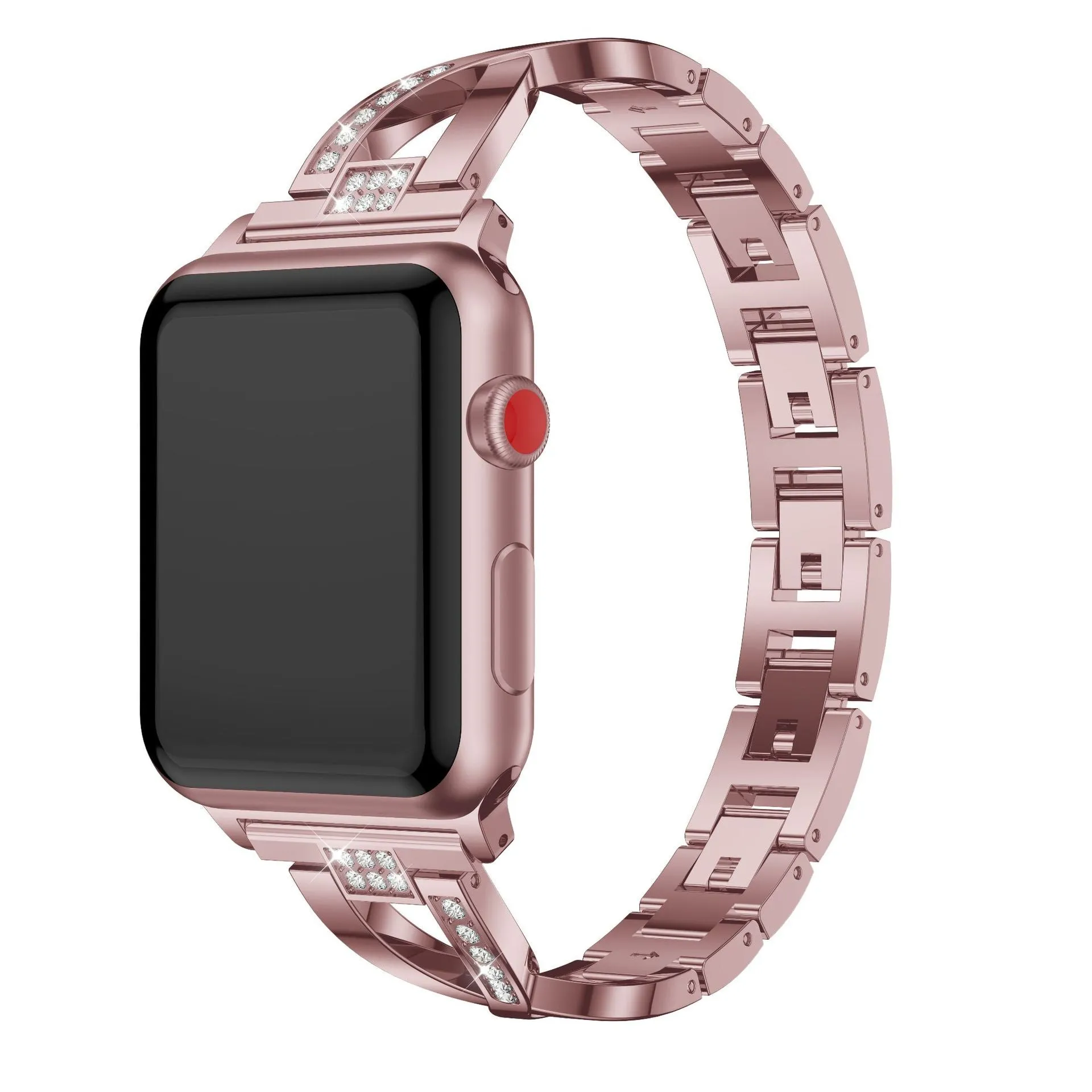 Bracelete com Zircônia Cúbica para Apple Watch