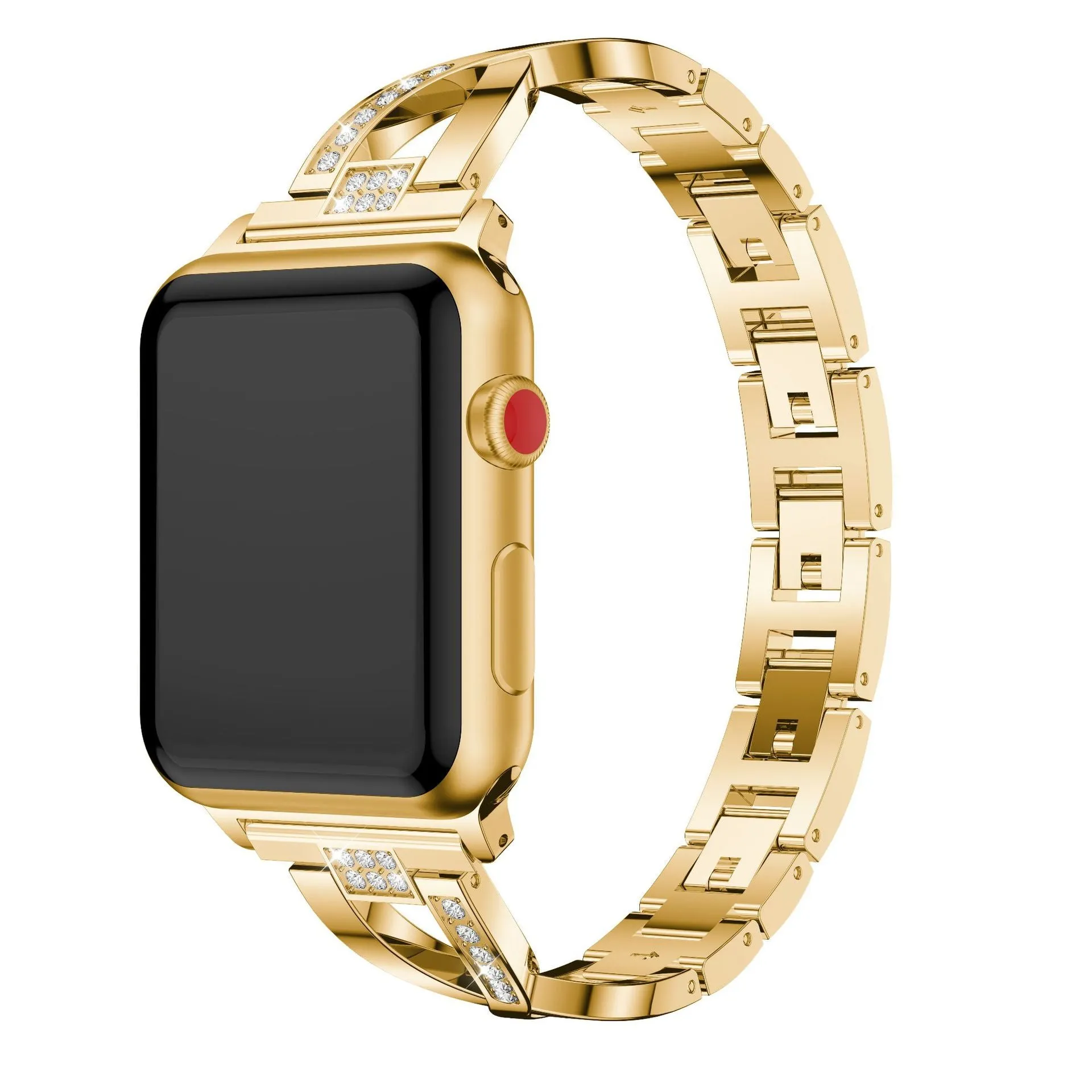 Bracelete com Zircônia Cúbica para Apple Watch