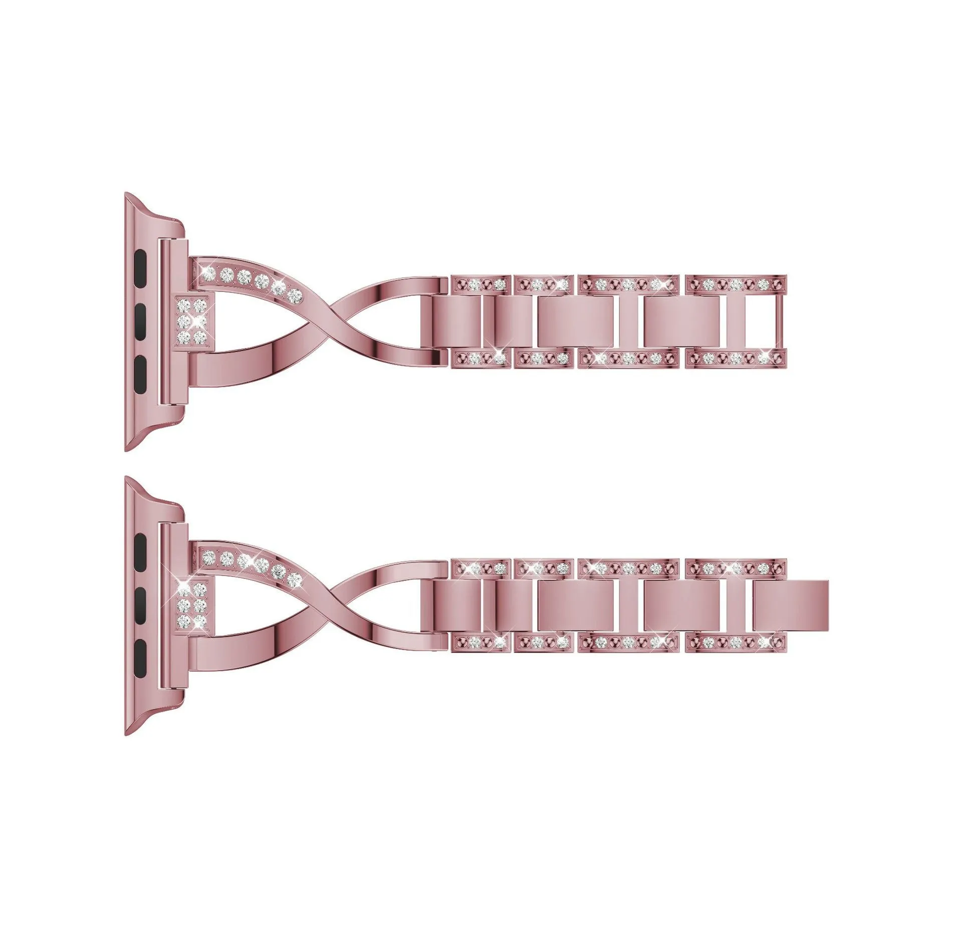 Bracelete com Zircônia Cúbica para Apple Watch