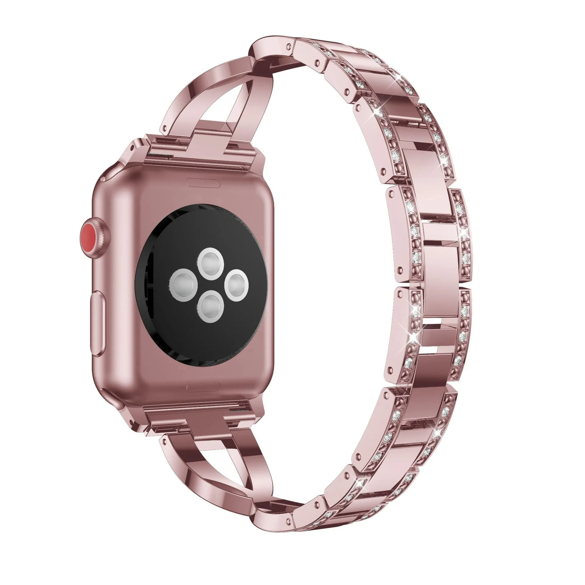 Bracelete com Zircônia Cúbica para Apple Watch