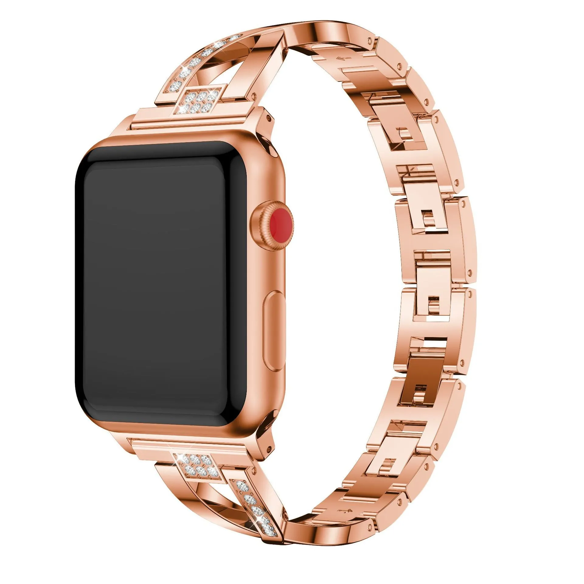Bracelete com Zircônia Cúbica para Apple Watch