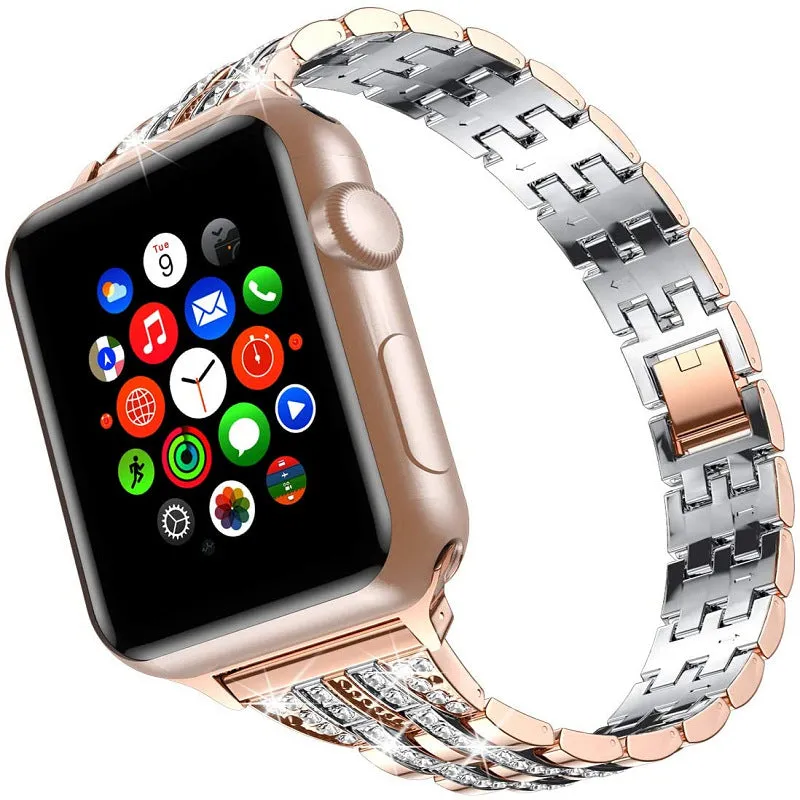 Bracelete com Zircônia para Apple Watch
