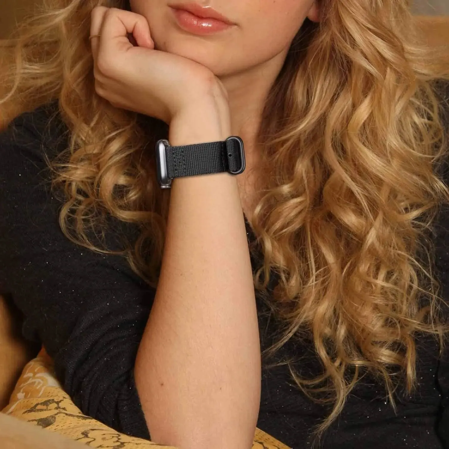 Breathable Woven Nylon Sport Strap for Apple Watch